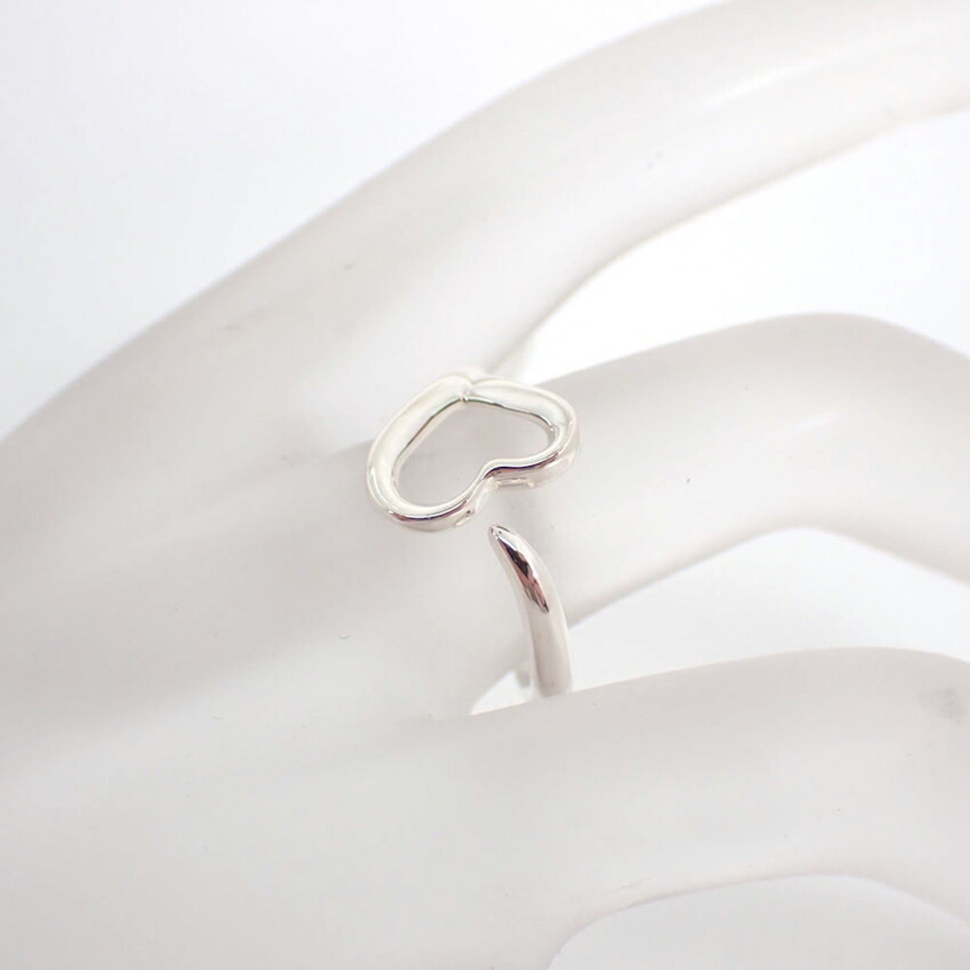 Tiffany & Co. TIFFANY & Co. 925 Heart Ring, Size 9 Size ONE SIZE - 5 Thumbnail