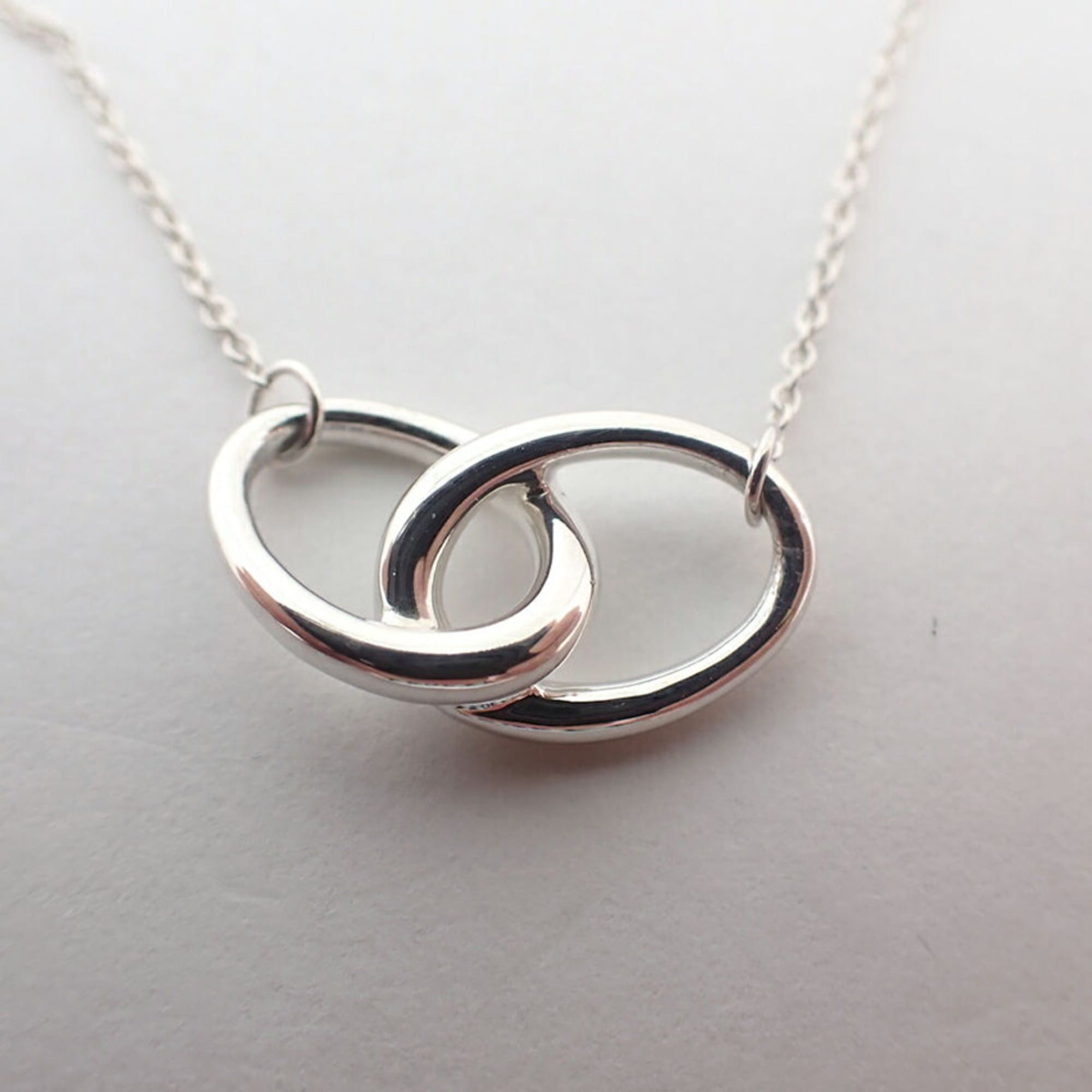 Tiffany & Co. TIFFANY & Co. 925 Double Loop Necklace Size ONE SIZE - 6 Thumbnail