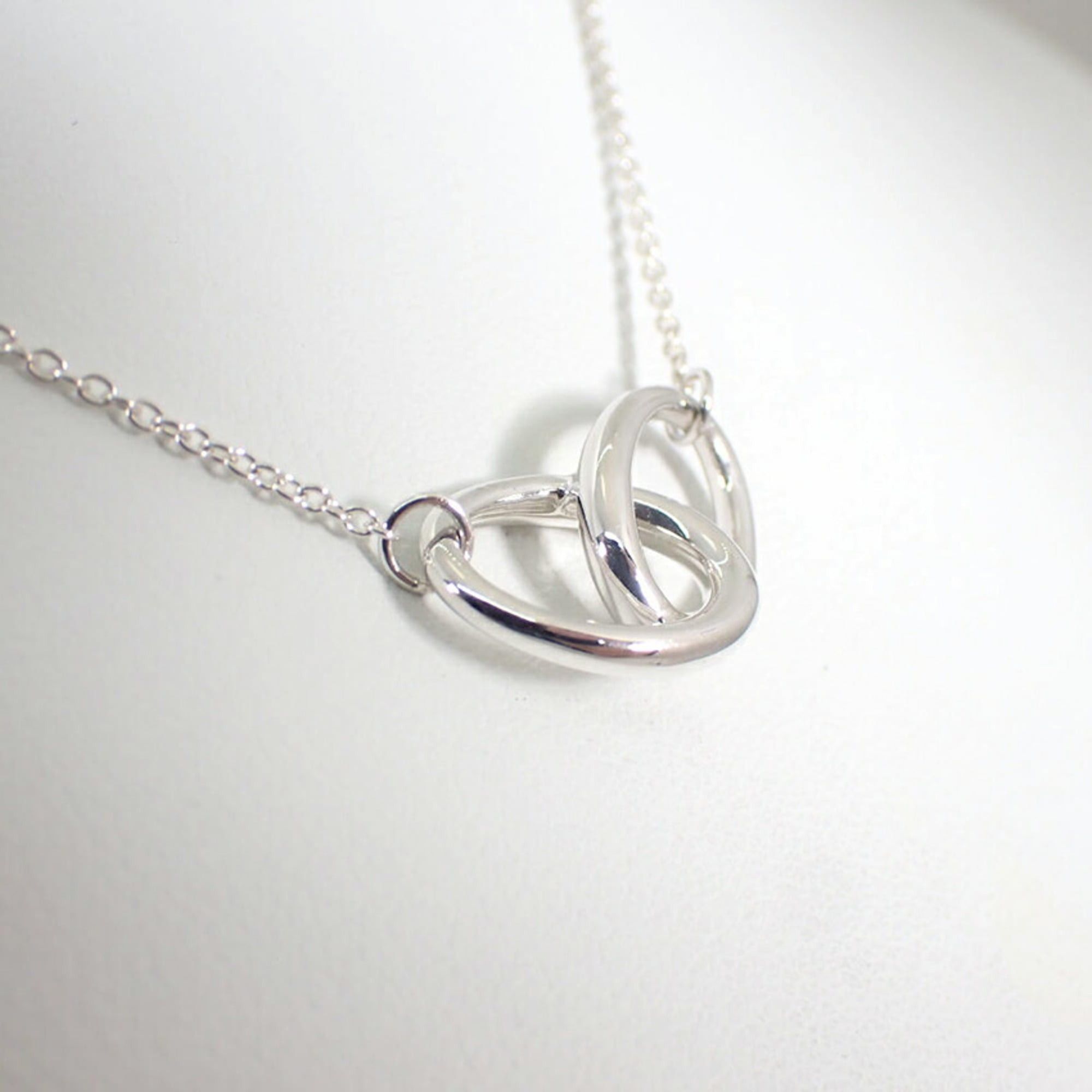 Tiffany & Co. TIFFANY & Co. 925 Double Loop Necklace Size ONE SIZE - 4 Thumbnail