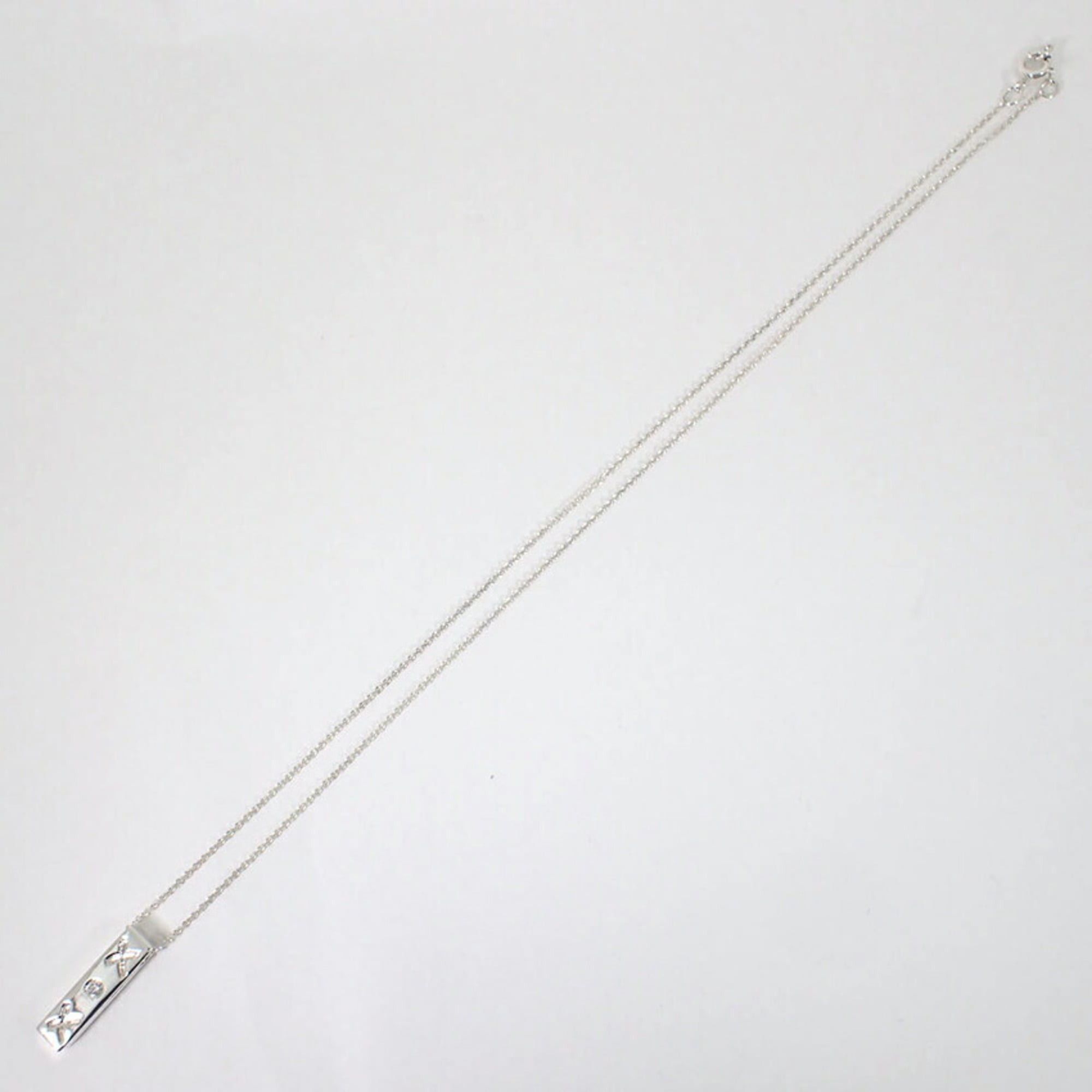Tiffany & Co. TIFFANY & Co. 925 Kiss Bar Diamond Paloma Picasso Necklace Size ONE SIZE - 7 Thumbnail