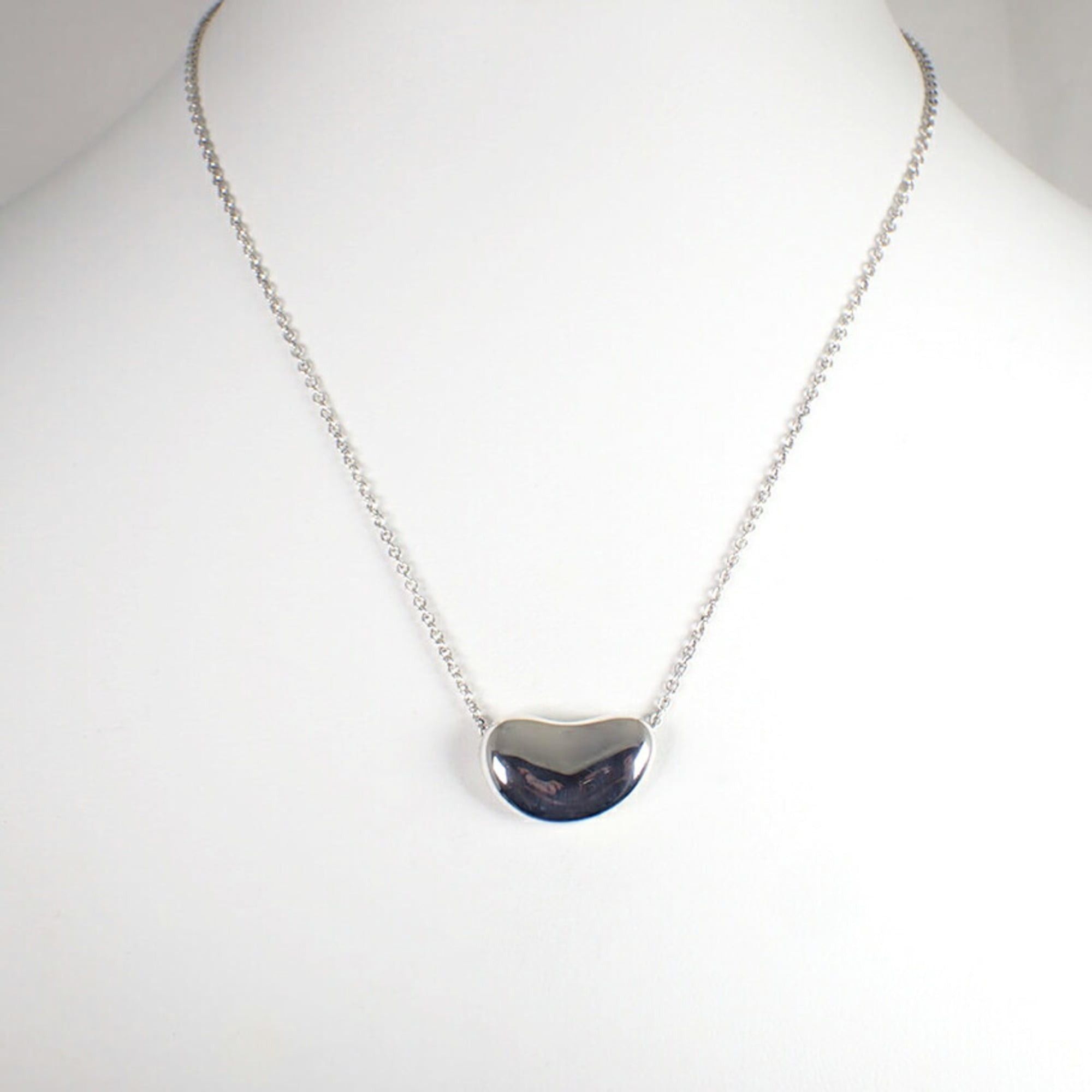 Tiffany & Co. TIFFANY & Co. 925 Bean Pendant Necklace Size ONE SIZE - 3 Thumbnail