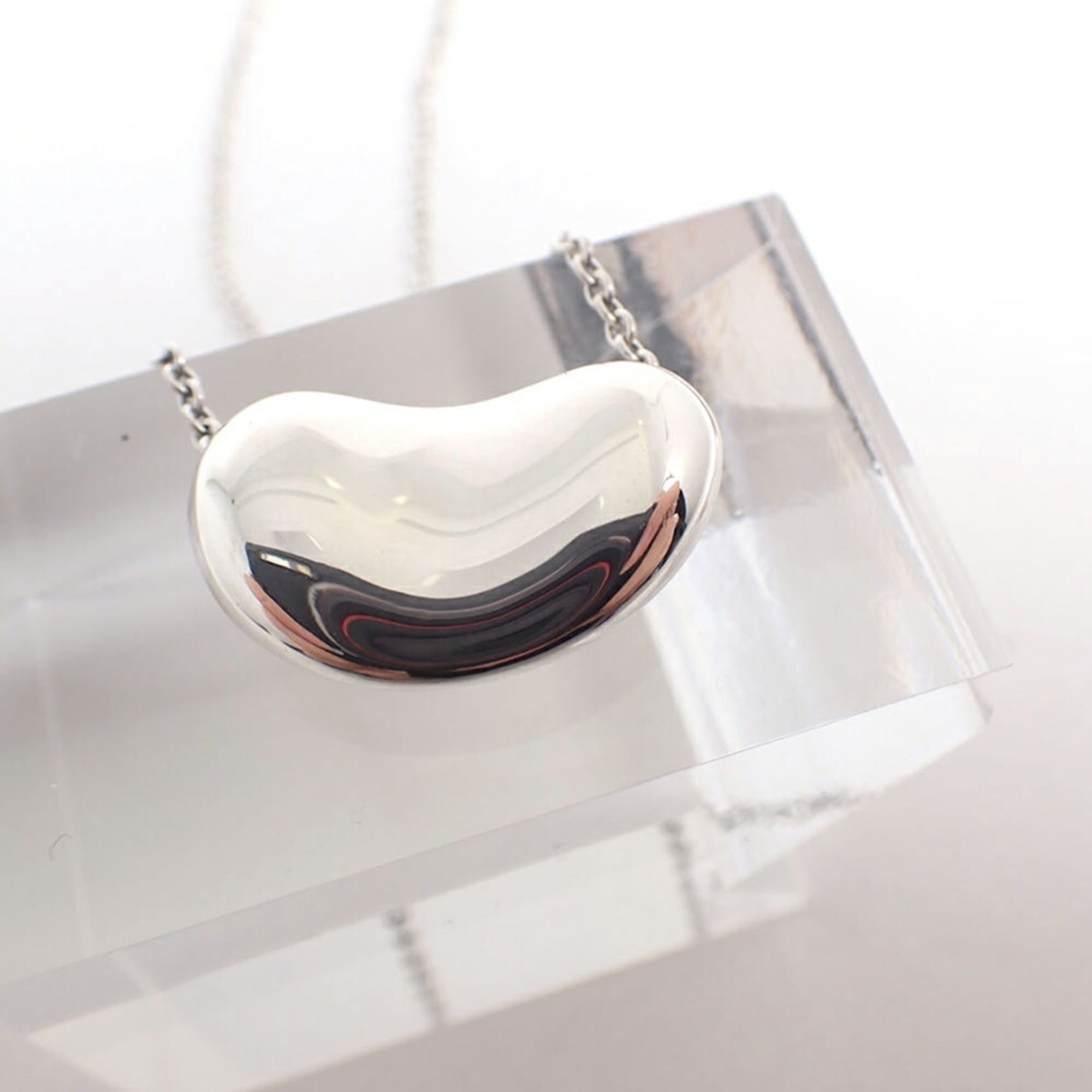 Tiffany & Co. TIFFANY & Co. 925 Bean Pendant Necklace Size ONE SIZE - 7 Thumbnail