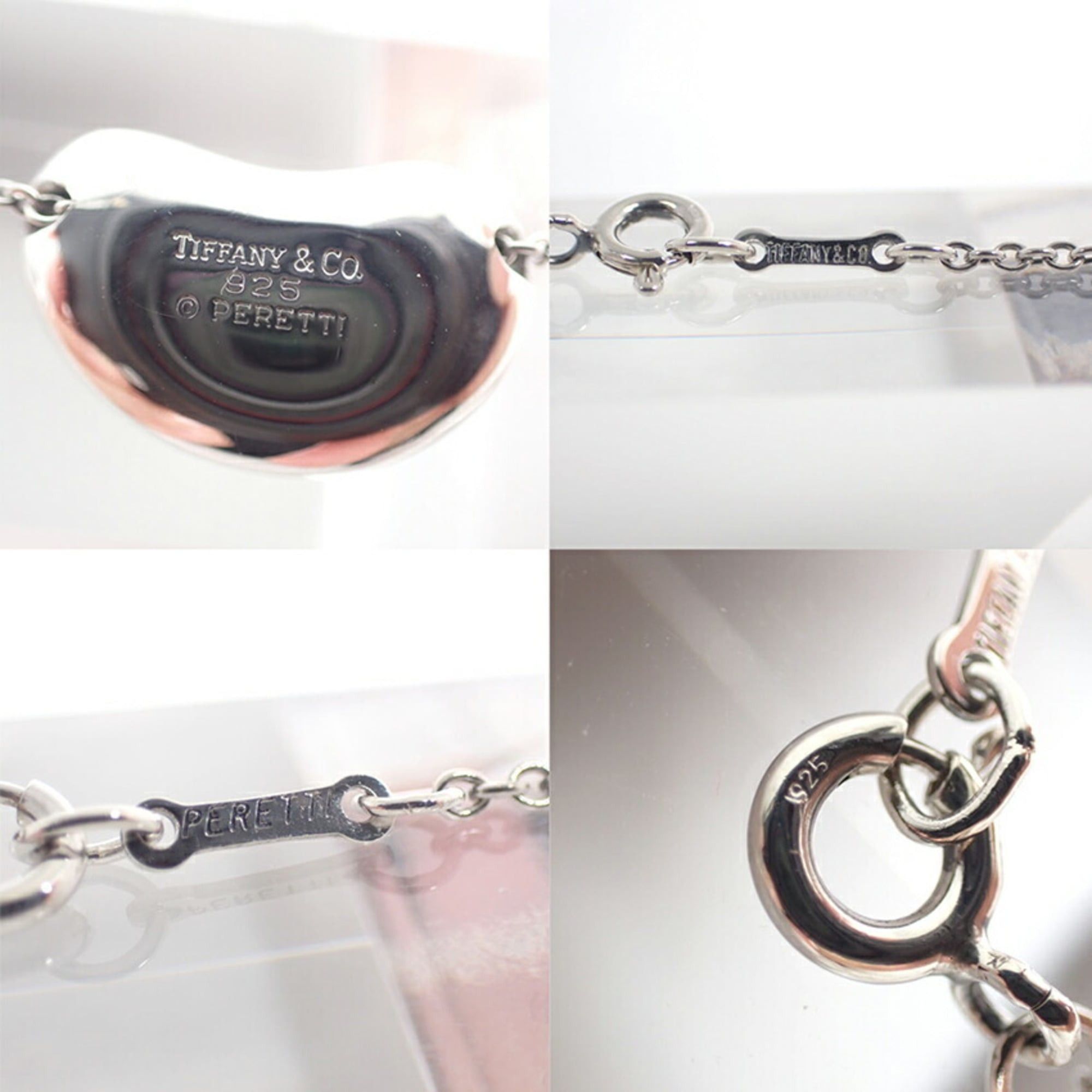 Tiffany & Co. TIFFANY & Co. 925 Bean Pendant Necklace Size ONE SIZE - 9 Thumbnail