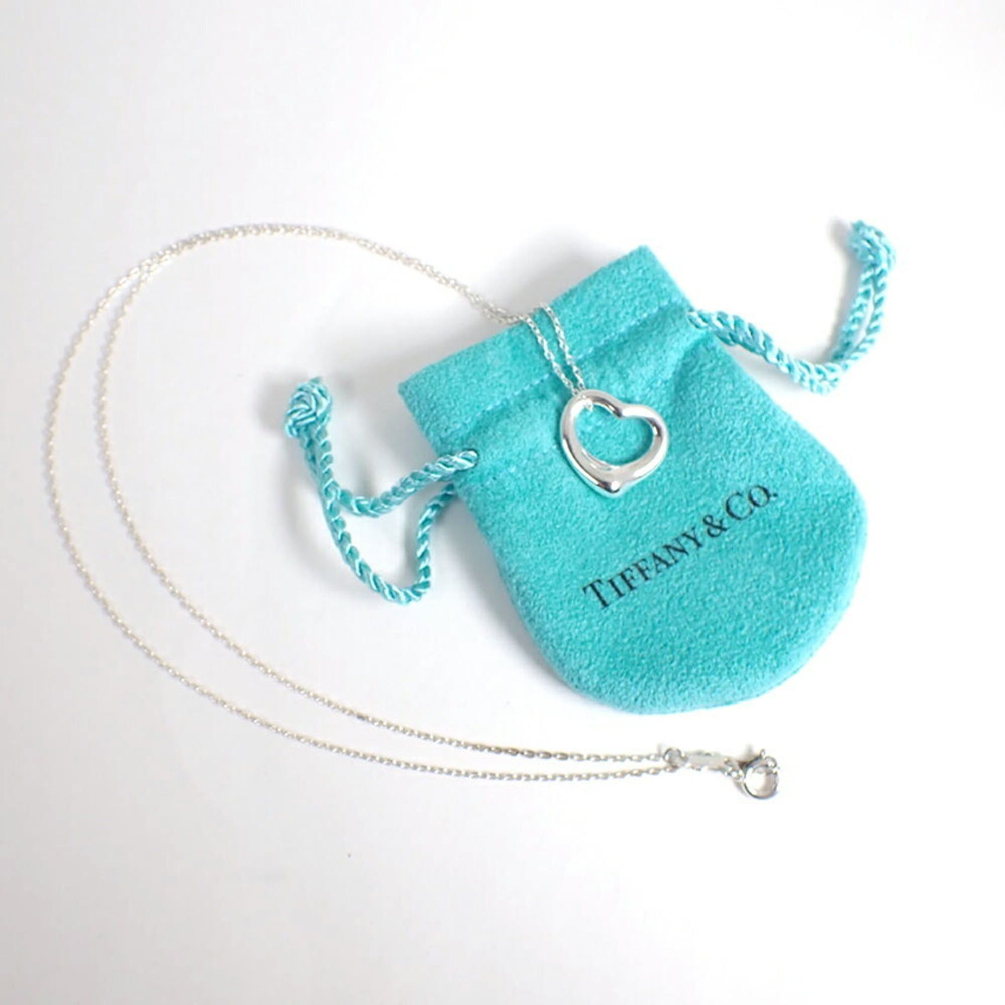 Tiffany & Co. TIFFANY & Co. 925 Heart Pendant Necklace Size ONE SIZE - 8 Thumbnail