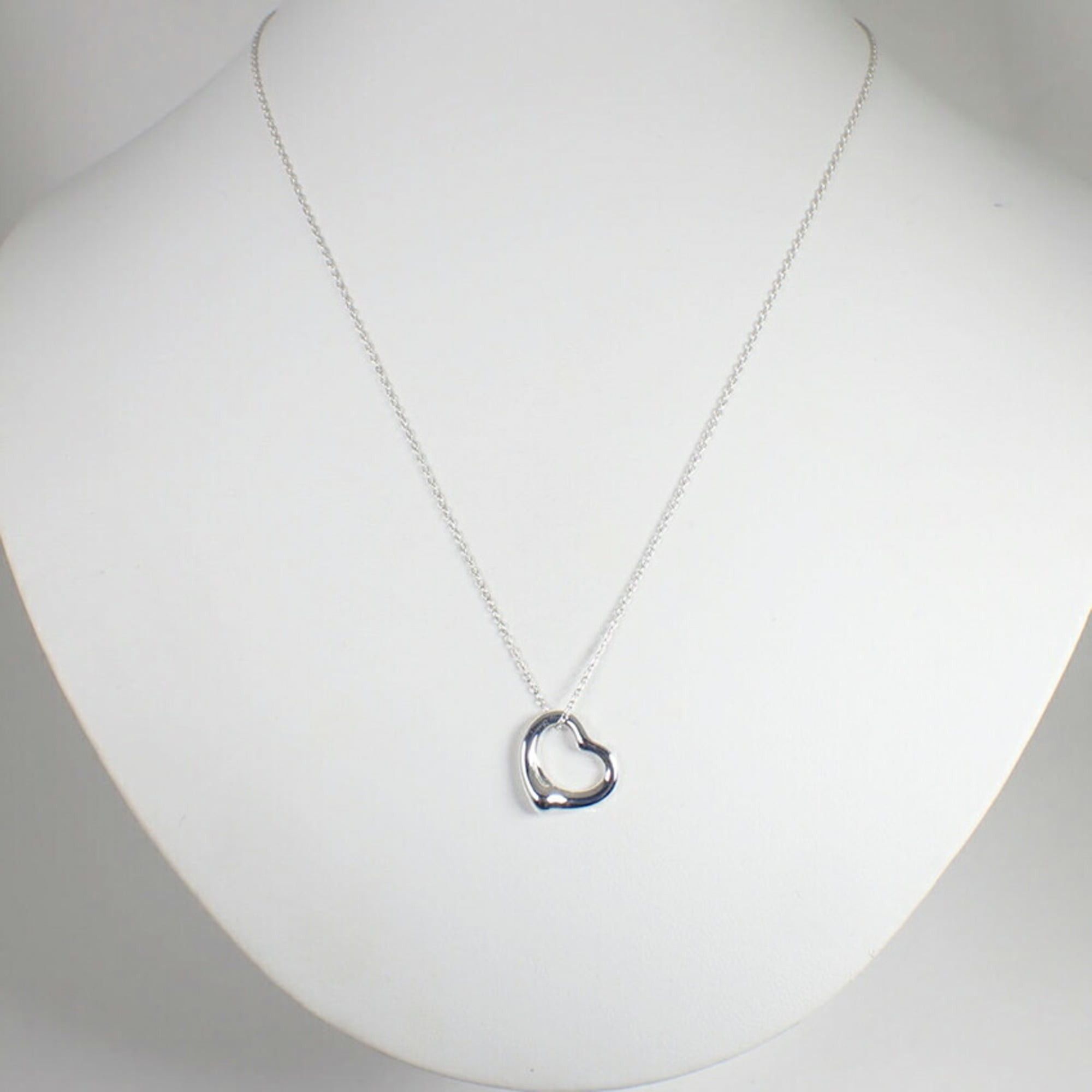 Tiffany & Co. TIFFANY & Co. 925 Heart Pendant Necklace Size ONE SIZE - 3 Thumbnail