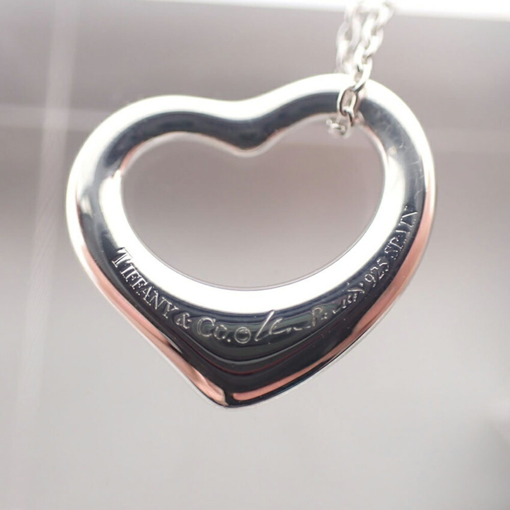 Tiffany & Co. TIFFANY & Co. 925 Heart Pendant Necklace Size ONE SIZE - 6 Thumbnail