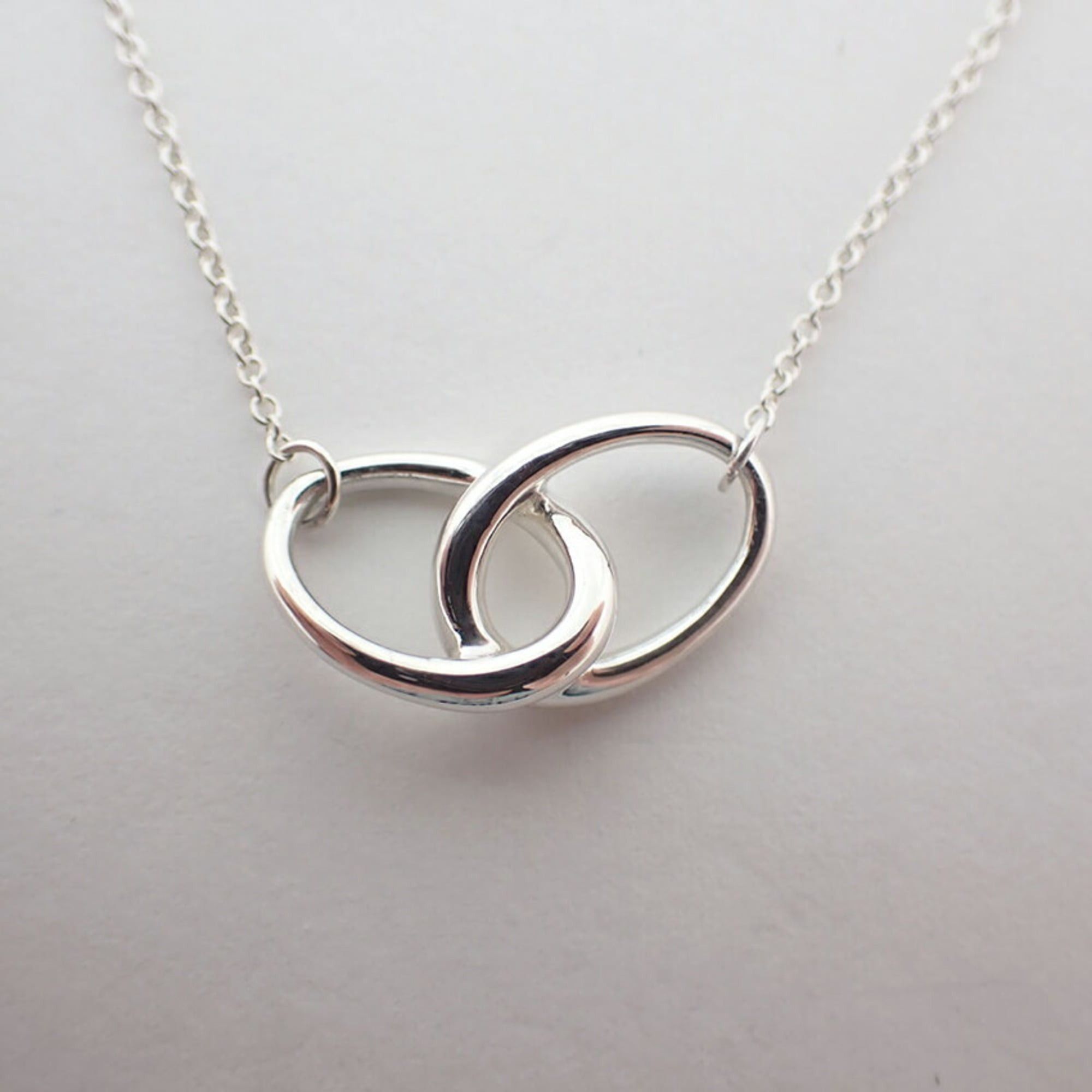 Tiffany & Co. TIFFANY & Co. 925 Double Loop Necklace Size ONE SIZE - 5 Thumbnail