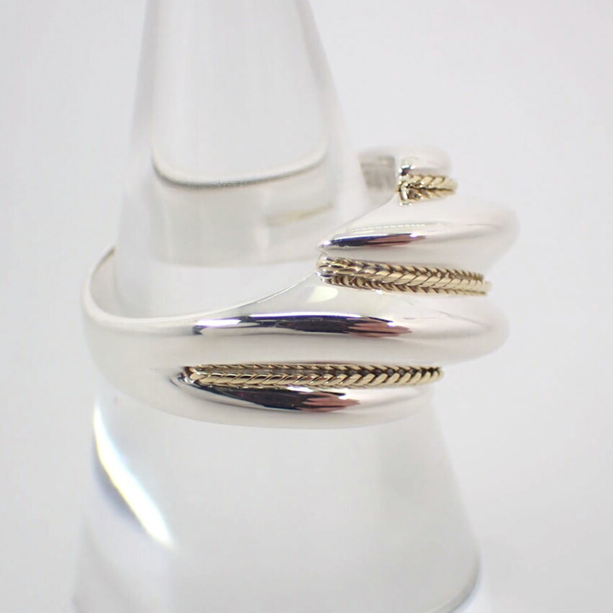 Tiffany & Co. TIFFANY & Co. 925 750 Twisted Ring, Size 10 Size ONE SIZE - 3 Thumbnail
