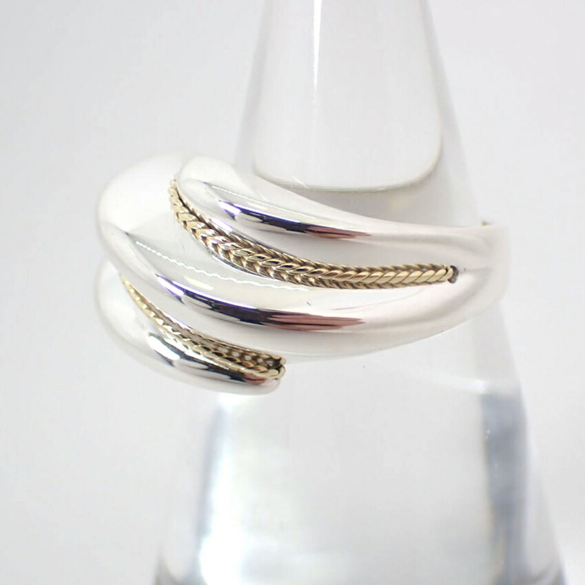 Tiffany & Co. TIFFANY & Co. 925 750 Twisted Ring, Size 10 Size ONE SIZE - 4 Thumbnail