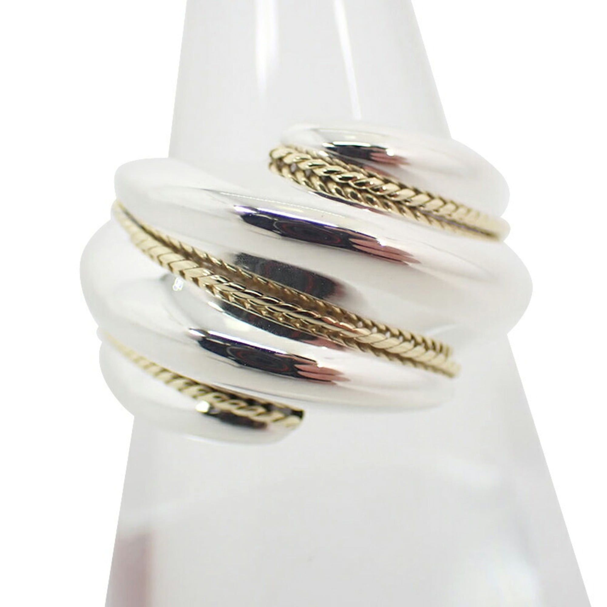 Tiffany & Co. TIFFANY & Co. 925 750 Twisted Ring, Size 10 Size ONE SIZE - 2 Thumbnail