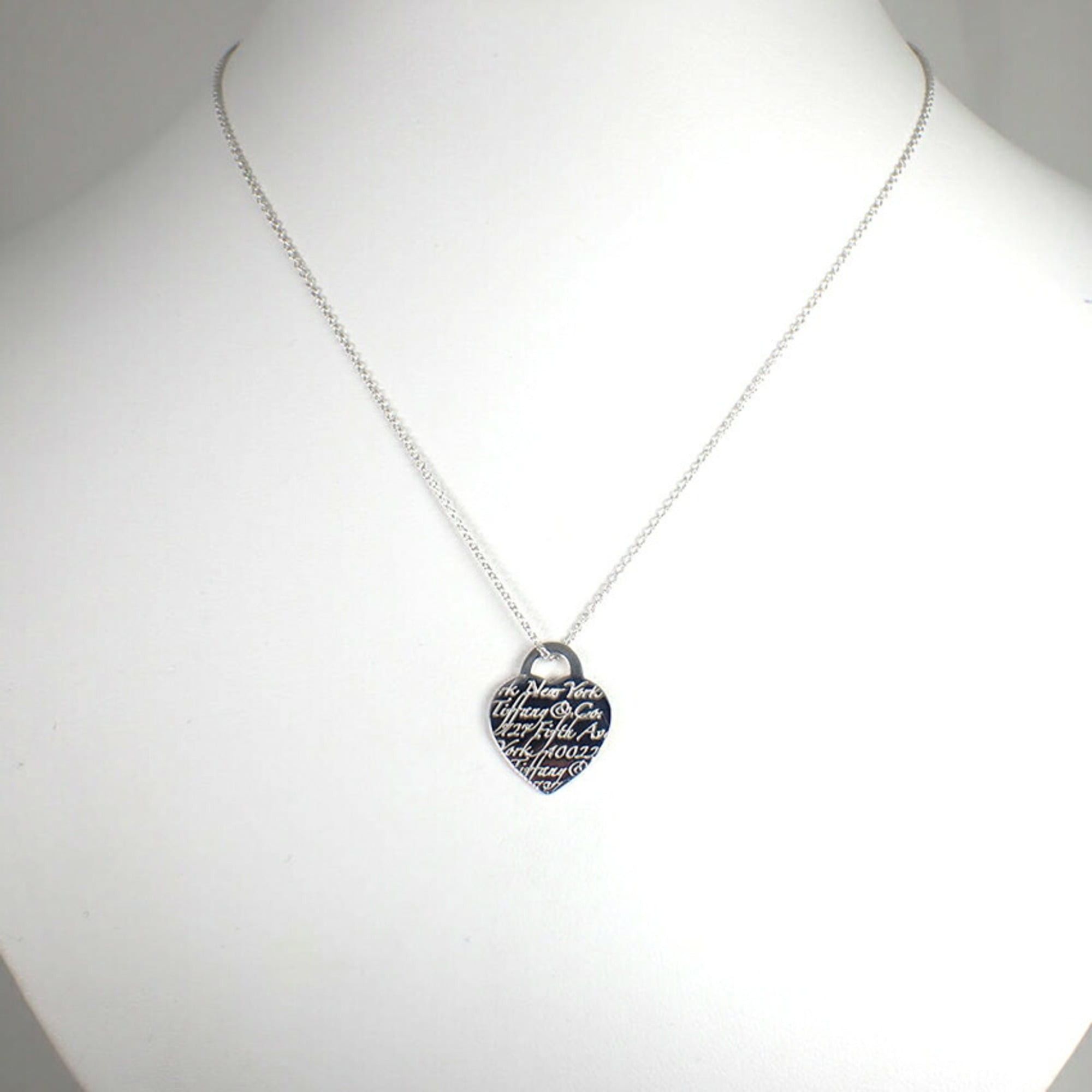 Tiffany & Co. TIFFANY & Co. 925 Notes Heart Pendant Necklace Size ONE SIZE - 3 Thumbnail