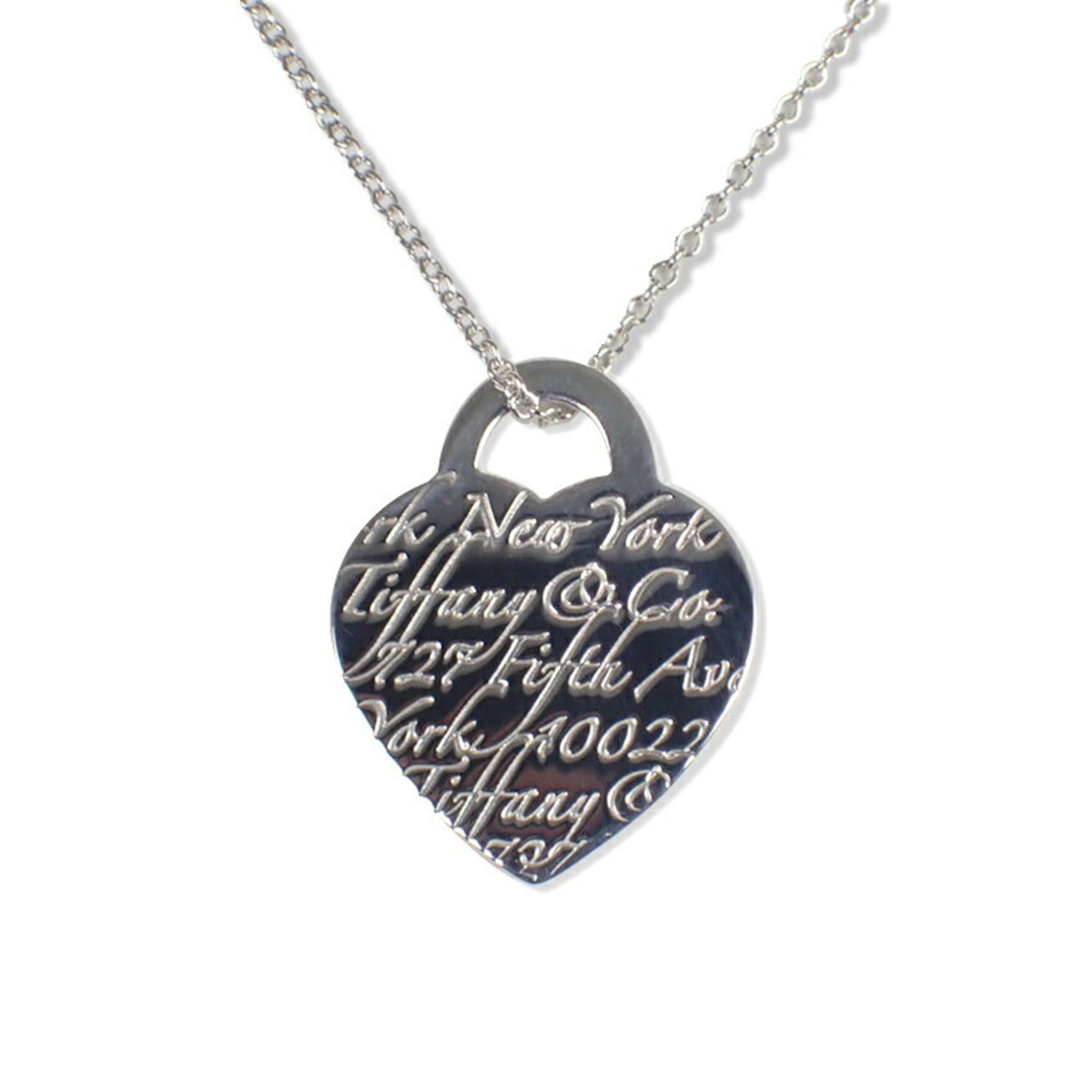 Tiffany & Co. TIFFANY & Co. 925 Notes Heart Pendant Necklace Size ONE SIZE - 2 Thumbnail