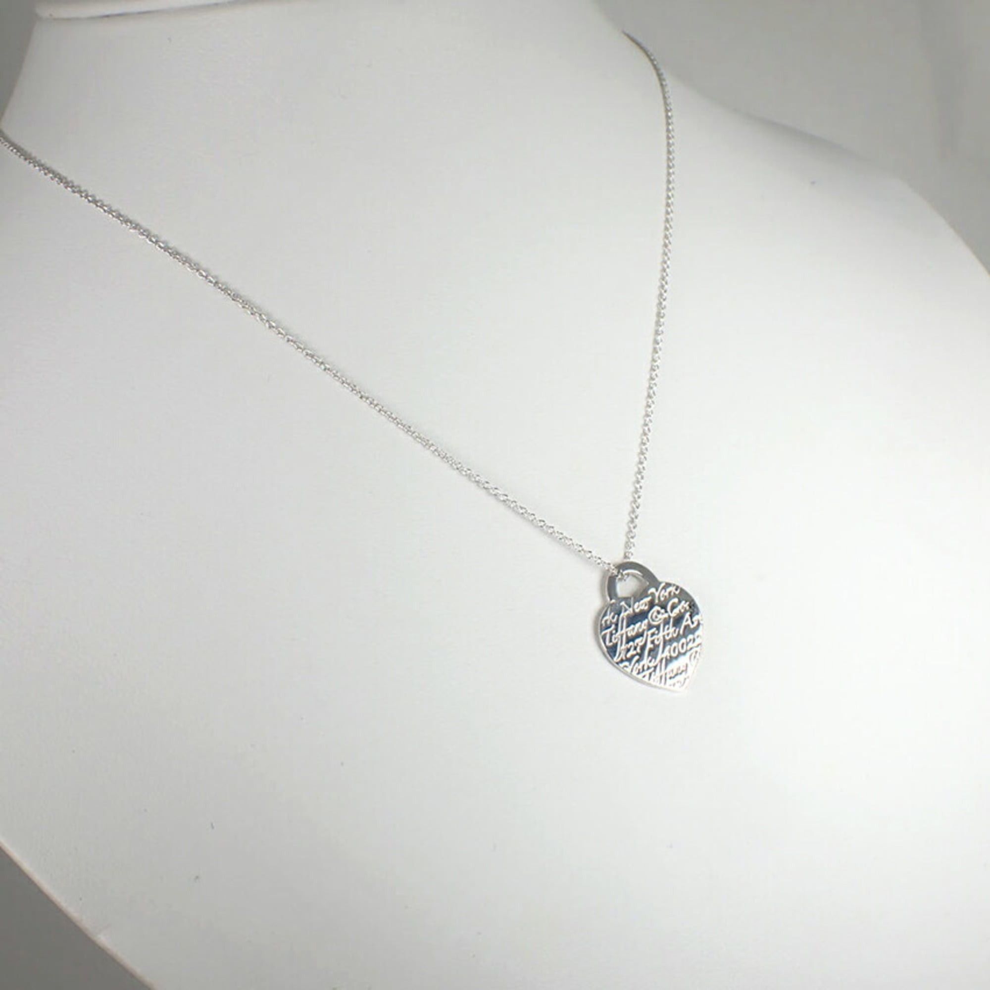 Tiffany & Co. TIFFANY & Co. 925 Notes Heart Pendant Necklace Size ONE SIZE - 5 Thumbnail