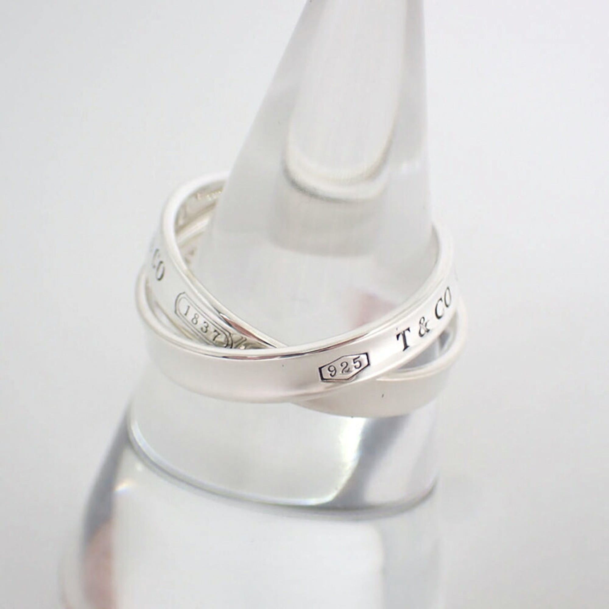 Tiffany & Co. TIFFANY & Co. 925 1837 Interlocking Circle Ring, Size 11.5 Size ONE SIZE - 3 Thumbnail