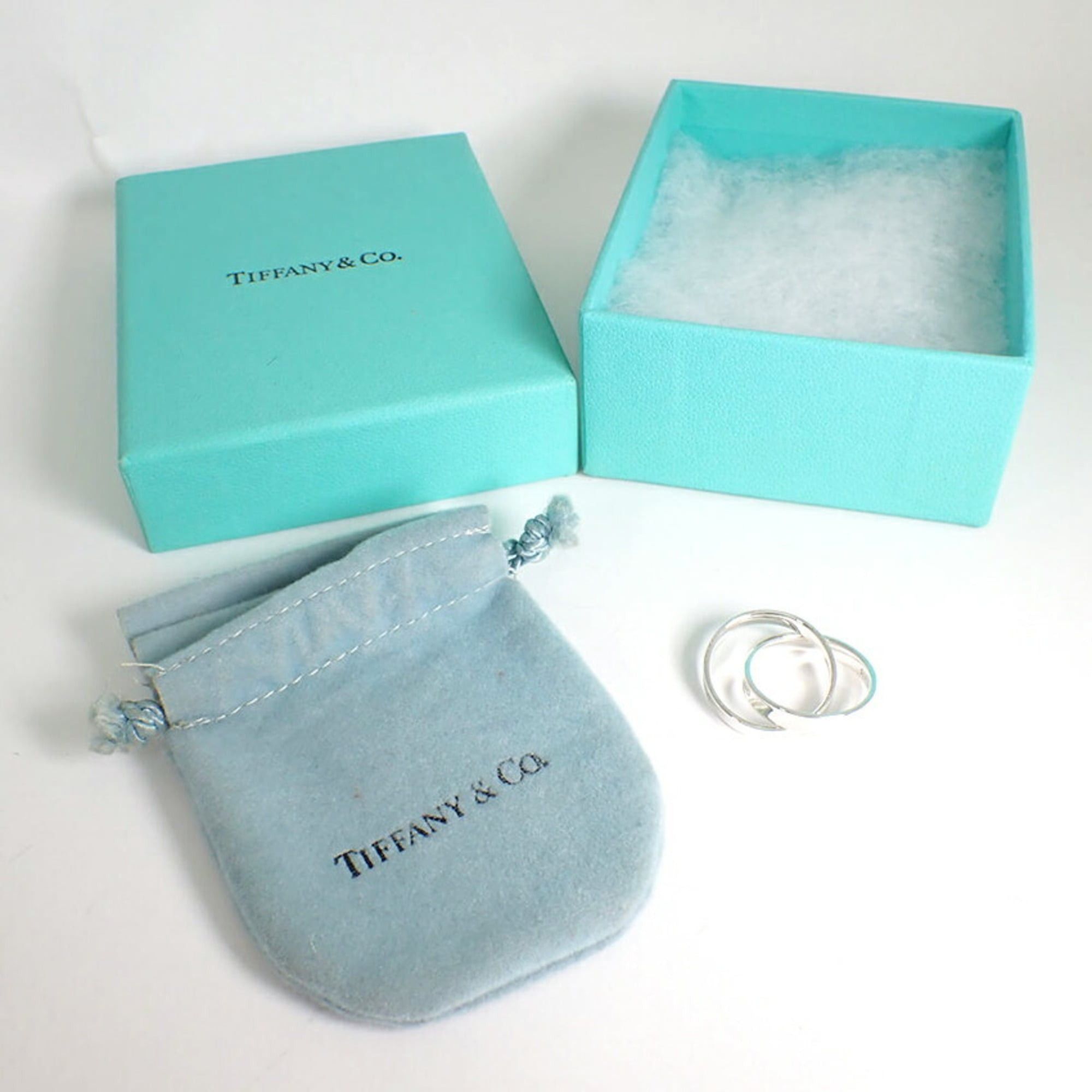 Tiffany & Co. TIFFANY & Co. 925 1837 Interlocking Circle Ring, Size 11.5 Size ONE SIZE - 8 Thumbnail