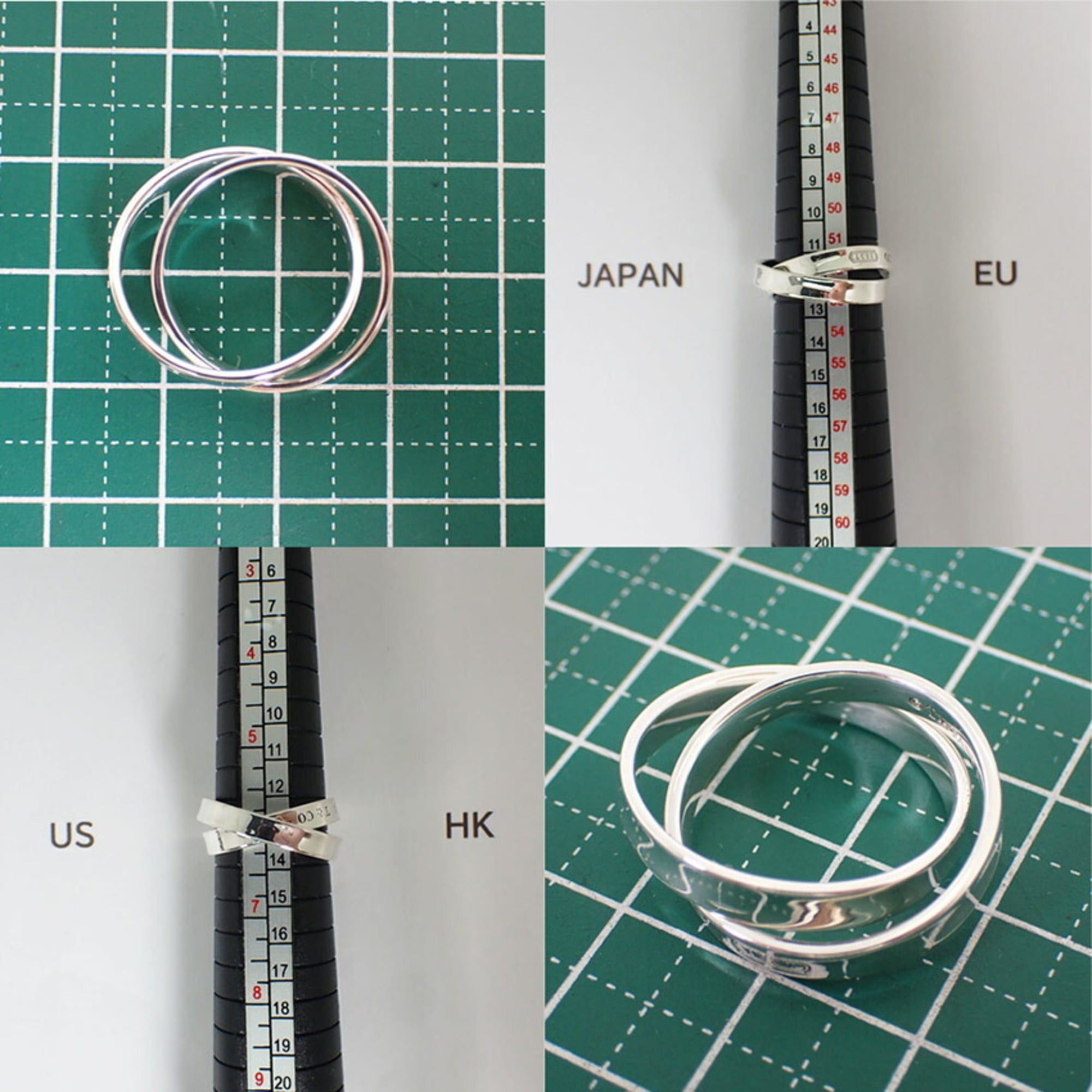 Tiffany & Co. TIFFANY & Co. 925 1837 Interlocking Circle Ring, Size 11.5 Size ONE SIZE - 10 Thumbnail