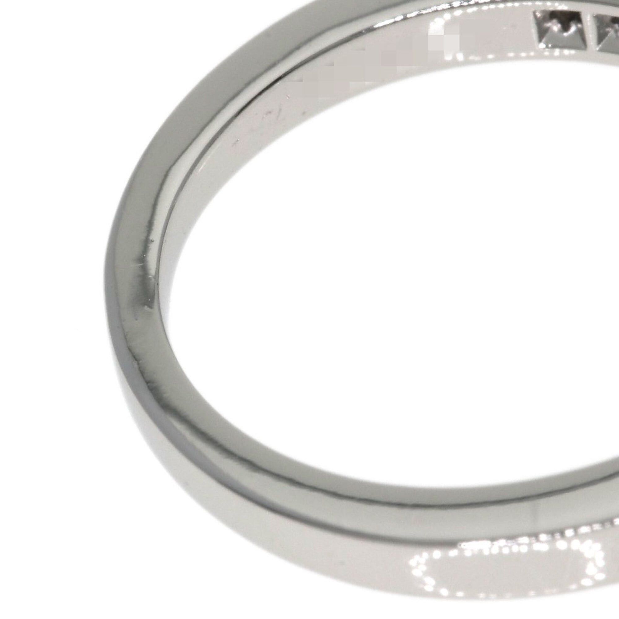 Tiffany & Co. Tiffany & Co. Ribbon Diamond Ring, Platinum PT950, Women's Ring. Size ONE SIZE - 10 Thumbnail