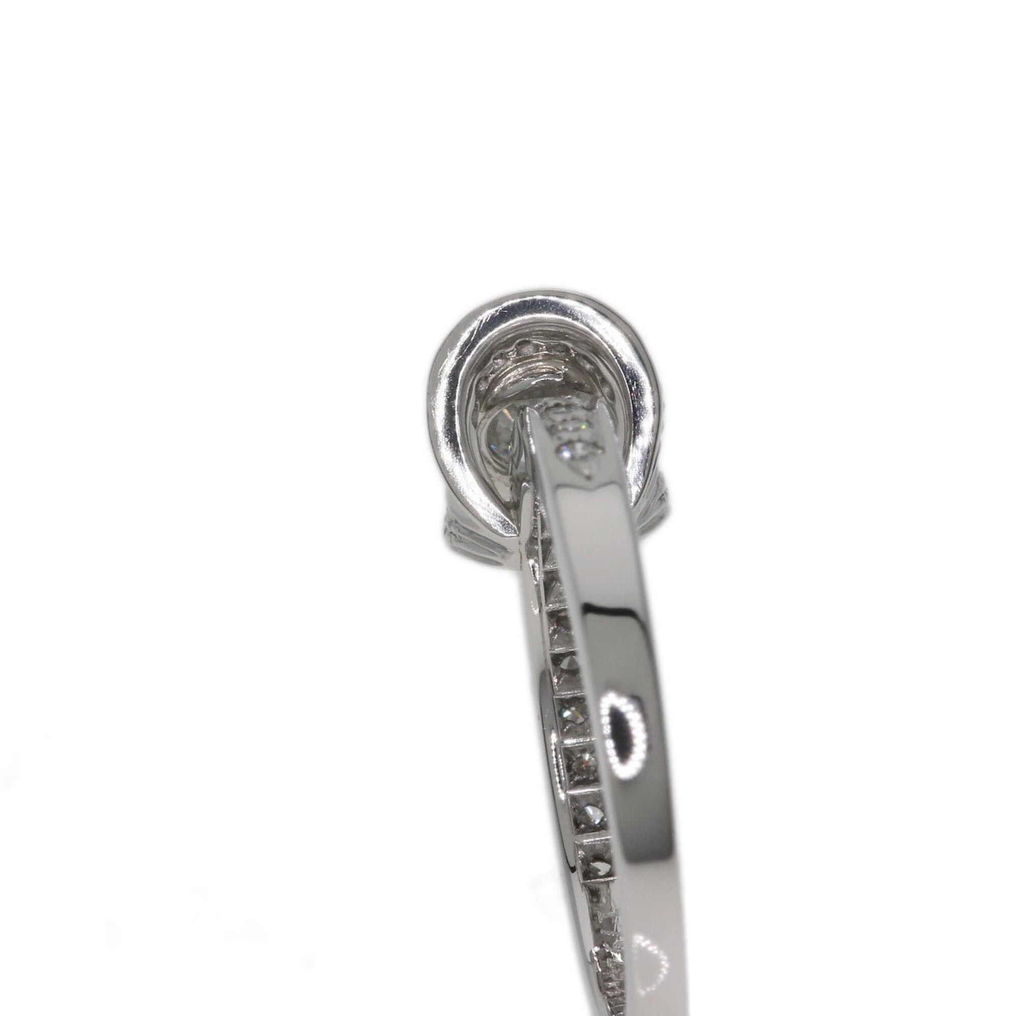 Tiffany & Co. Tiffany & Co. Ribbon Diamond Ring, Platinum PT950, Women's Ring. Size ONE SIZE - 9 Thumbnail