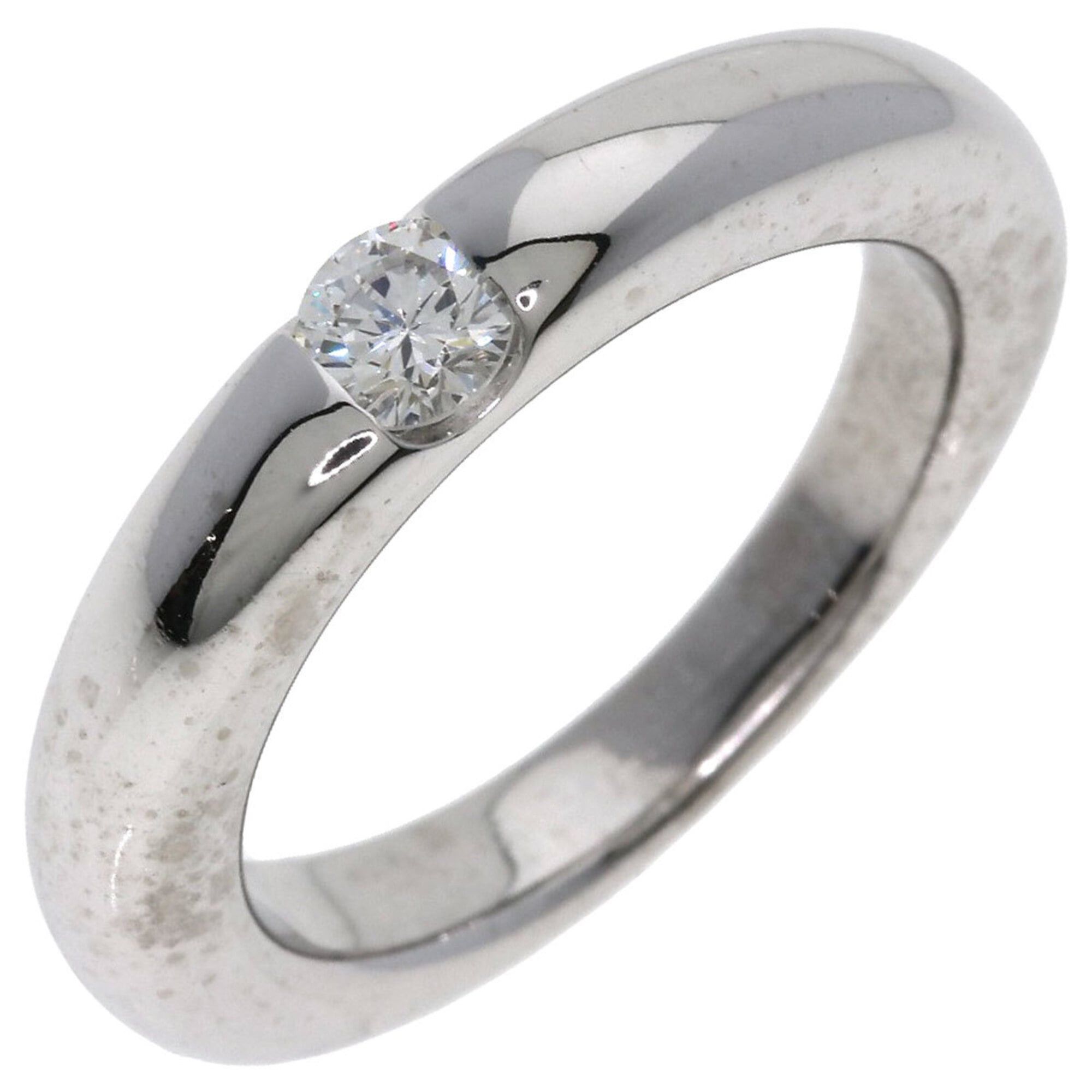 Cartier Cartier Ellipse Diamond Ring #53, 18K White Gold, Women's. Size ONE SIZE - 2 Thumbnail