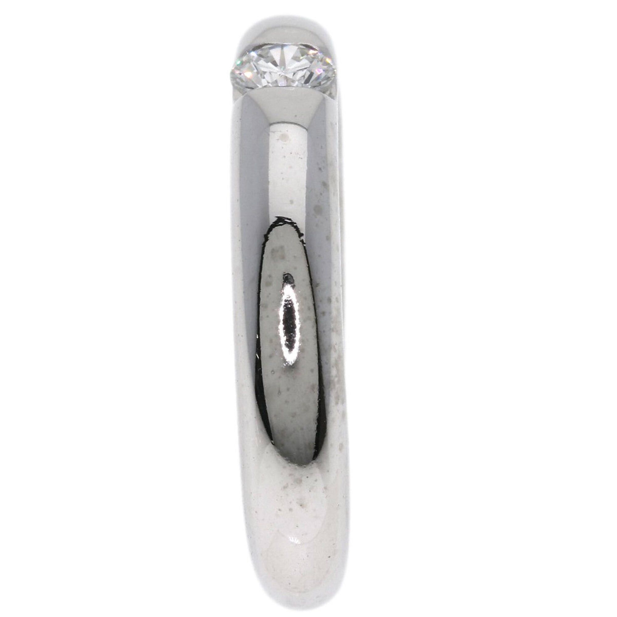Cartier Cartier Ellipse Diamond Ring #53, 18K White Gold, Women's. Size ONE SIZE - 3 Thumbnail