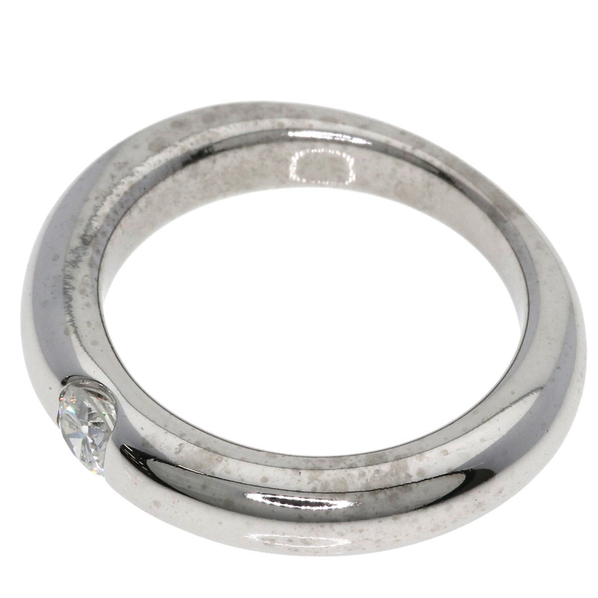 Cartier Cartier Ellipse Diamond Ring #53, 18K White Gold, Women's. Size ONE SIZE - 7 Thumbnail