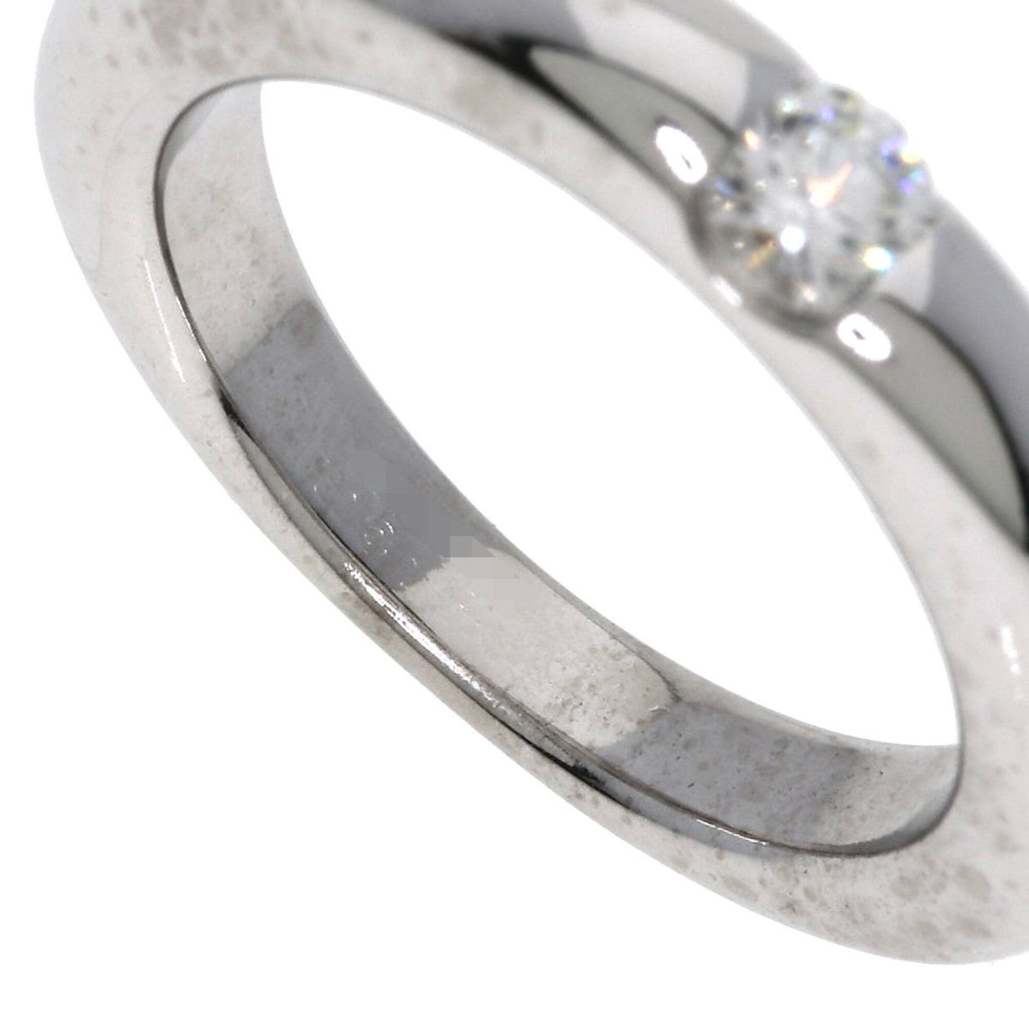 Cartier Cartier Ellipse Diamond Ring #53, 18K White Gold, Women's. Size ONE SIZE - 5 Thumbnail