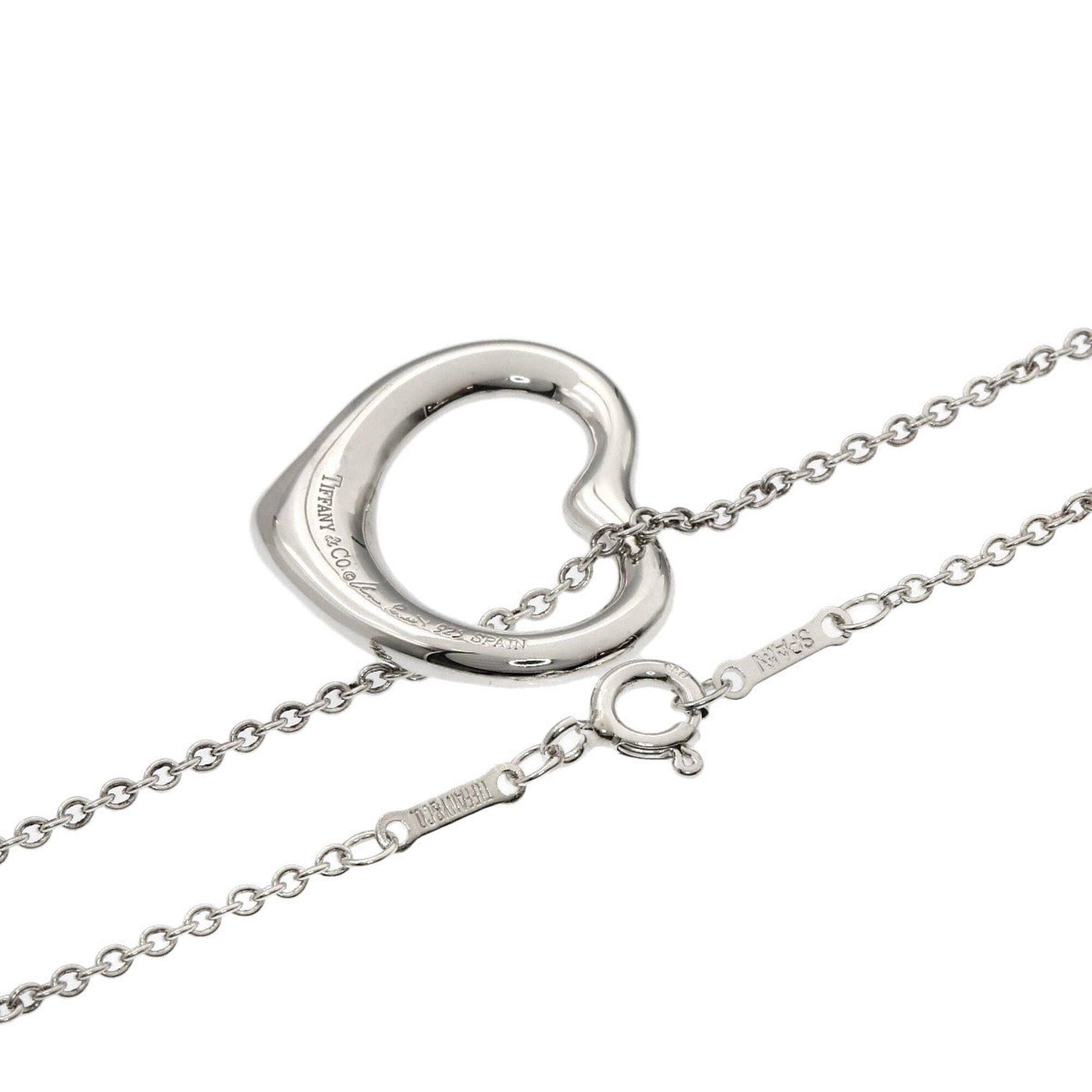 Tiffany & Co. Tiffany & Co. Open Heart Necklace, Silver, Women's. Size ONE SIZE - 2 Thumbnail