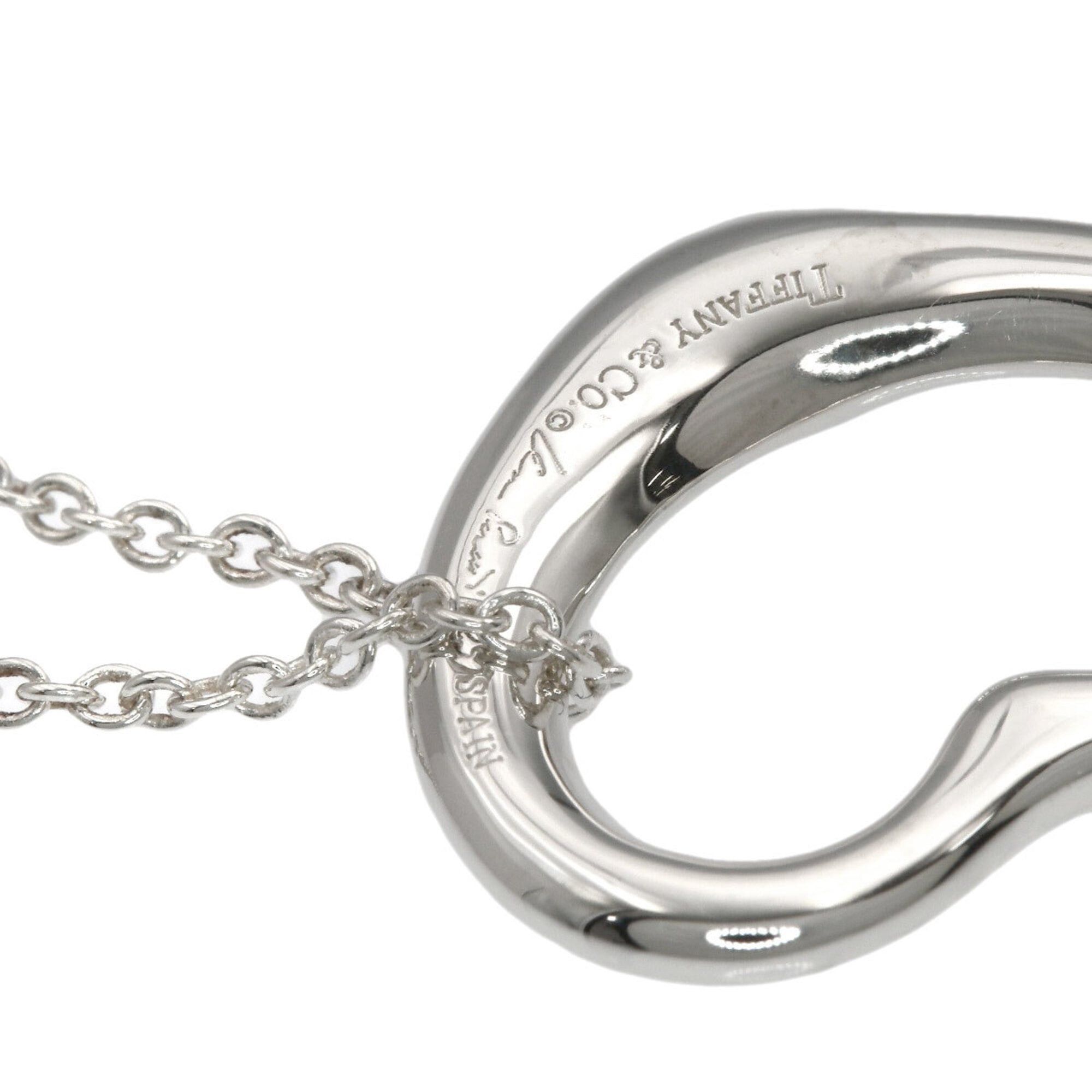 Tiffany & Co. Tiffany & Co. Open Heart Necklace, Silver, Women's. Size ONE SIZE - 6 Thumbnail
