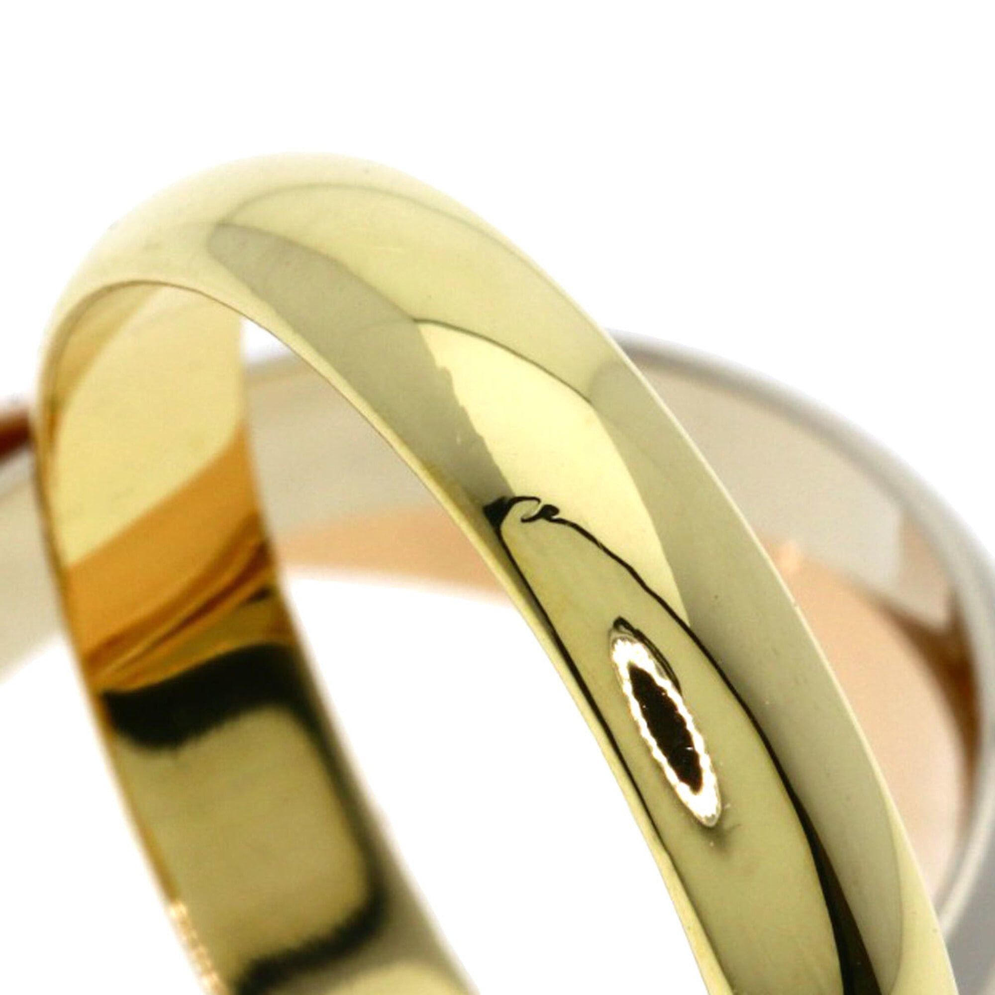 Cartier Cartier Trinity #50 Ring - 18K Yellow Gold/18K Pink White Gold Women's CARTIER Size ONE SIZE - 6 Thumbnail