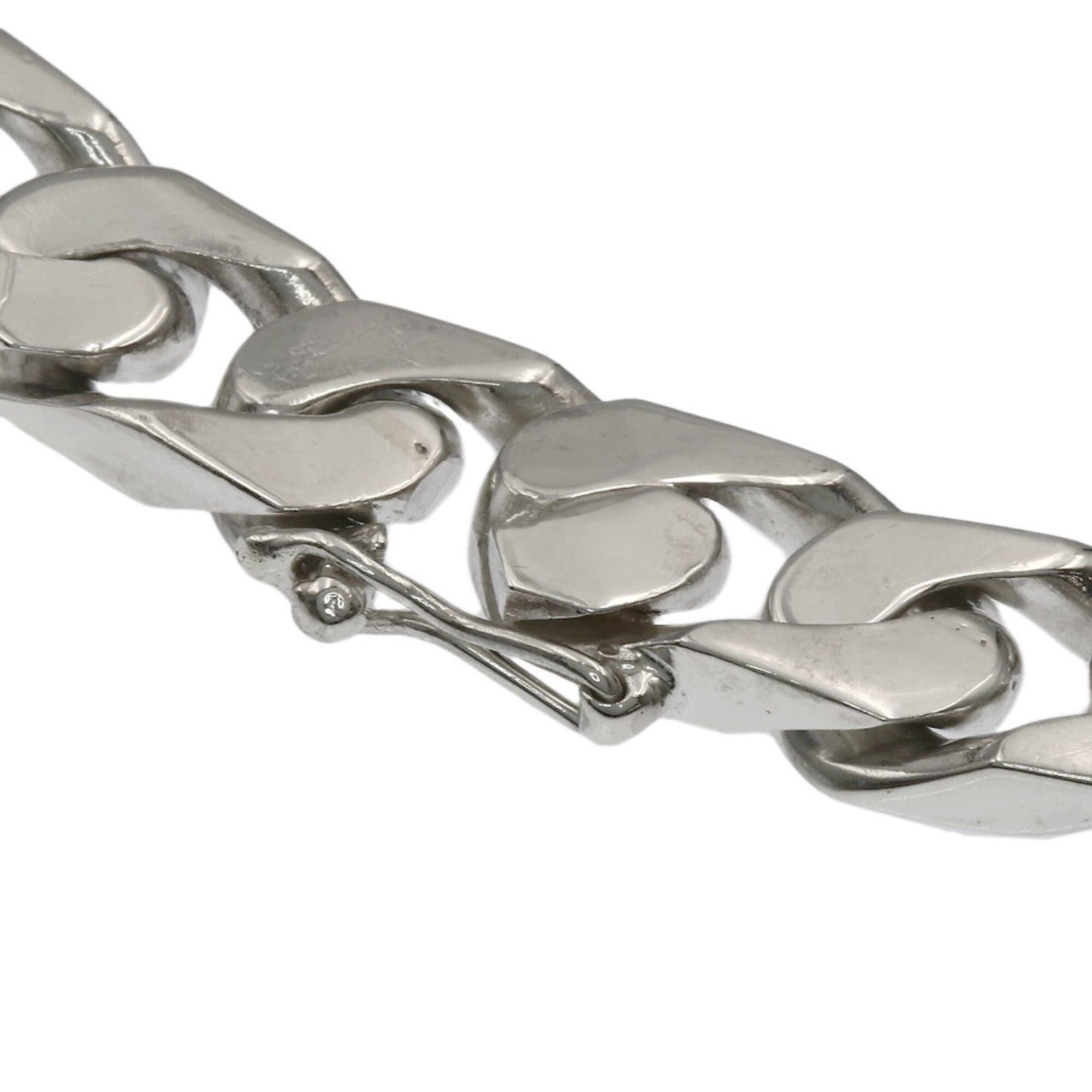 Gucci Gucci Cuban link bracelet, silver, women's. Size ONE SIZE - 3 Thumbnail