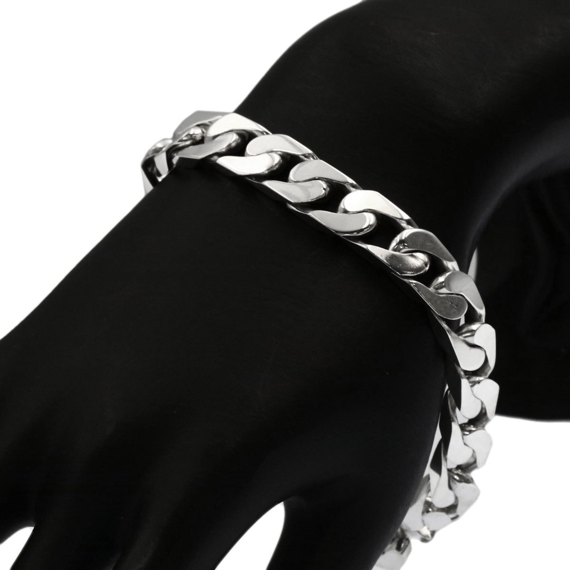 Gucci Gucci Cuban link bracelet, silver, women's. Size ONE SIZE - 6 Thumbnail