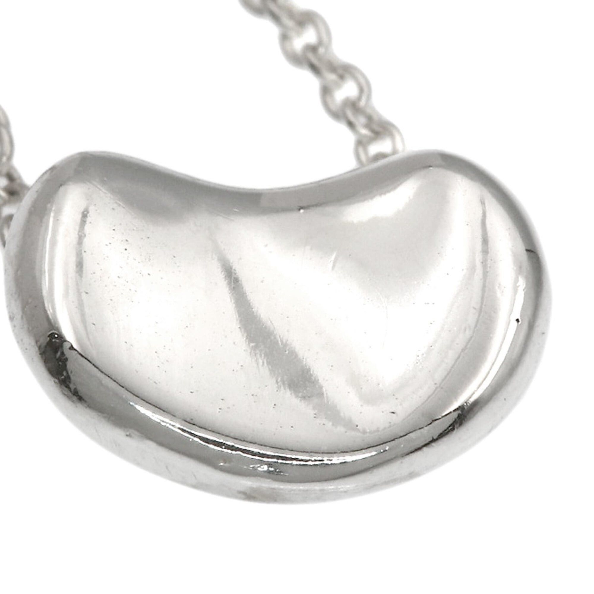 Tiffany & Co. Tiffany Bean Necklace, Silver, Women's, TIFFANY&Co. Size ONE SIZE - 6 Thumbnail