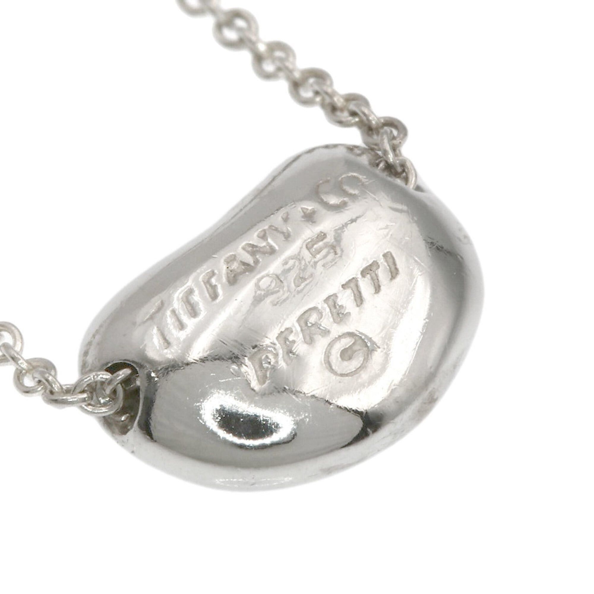 Tiffany & Co. Tiffany Bean Necklace, Silver, Women's, TIFFANY&Co. Size ONE SIZE - 4 Thumbnail