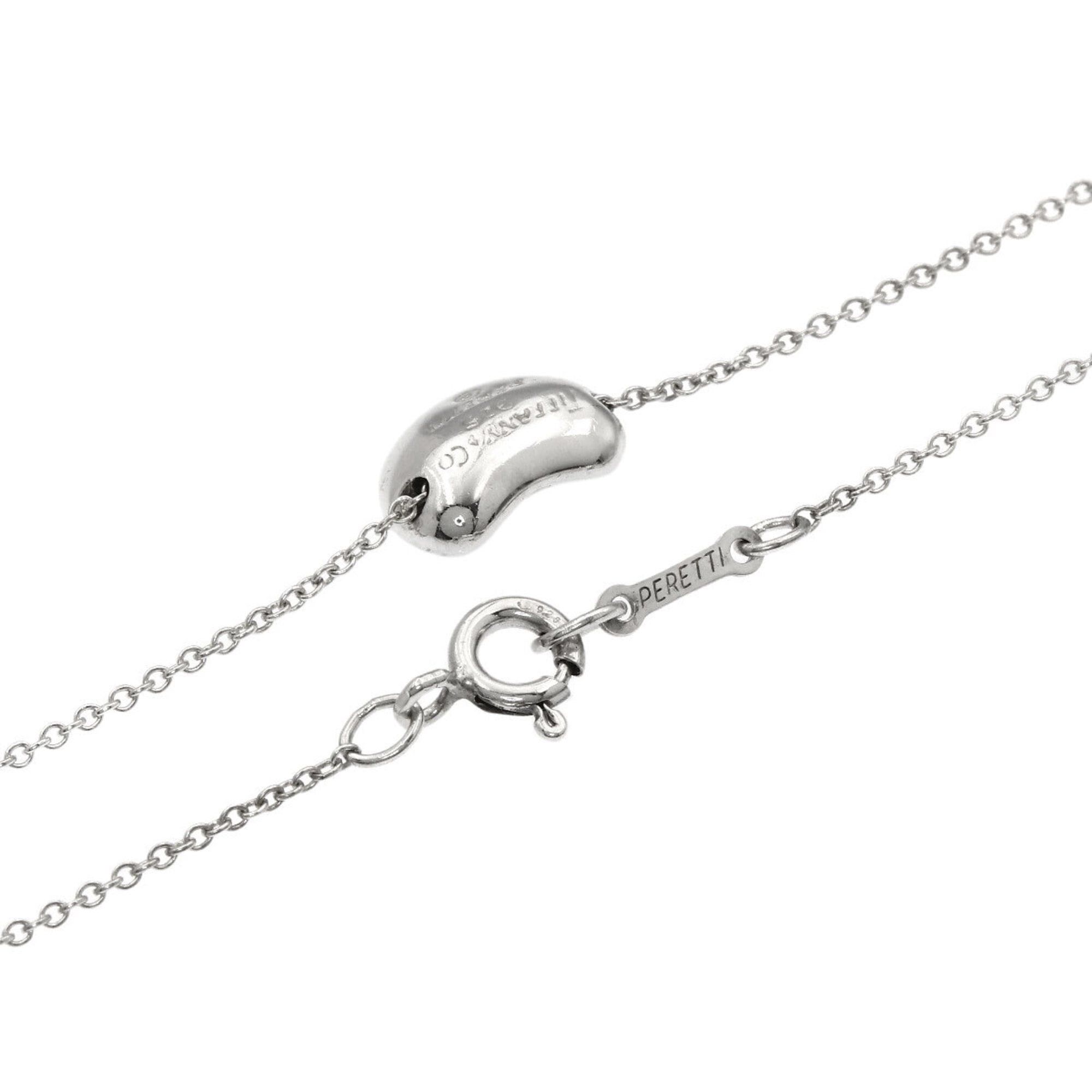 Tiffany & Co. Tiffany Bean Necklace, Silver, Women's, TIFFANY&Co. Size ONE SIZE - 2 Thumbnail