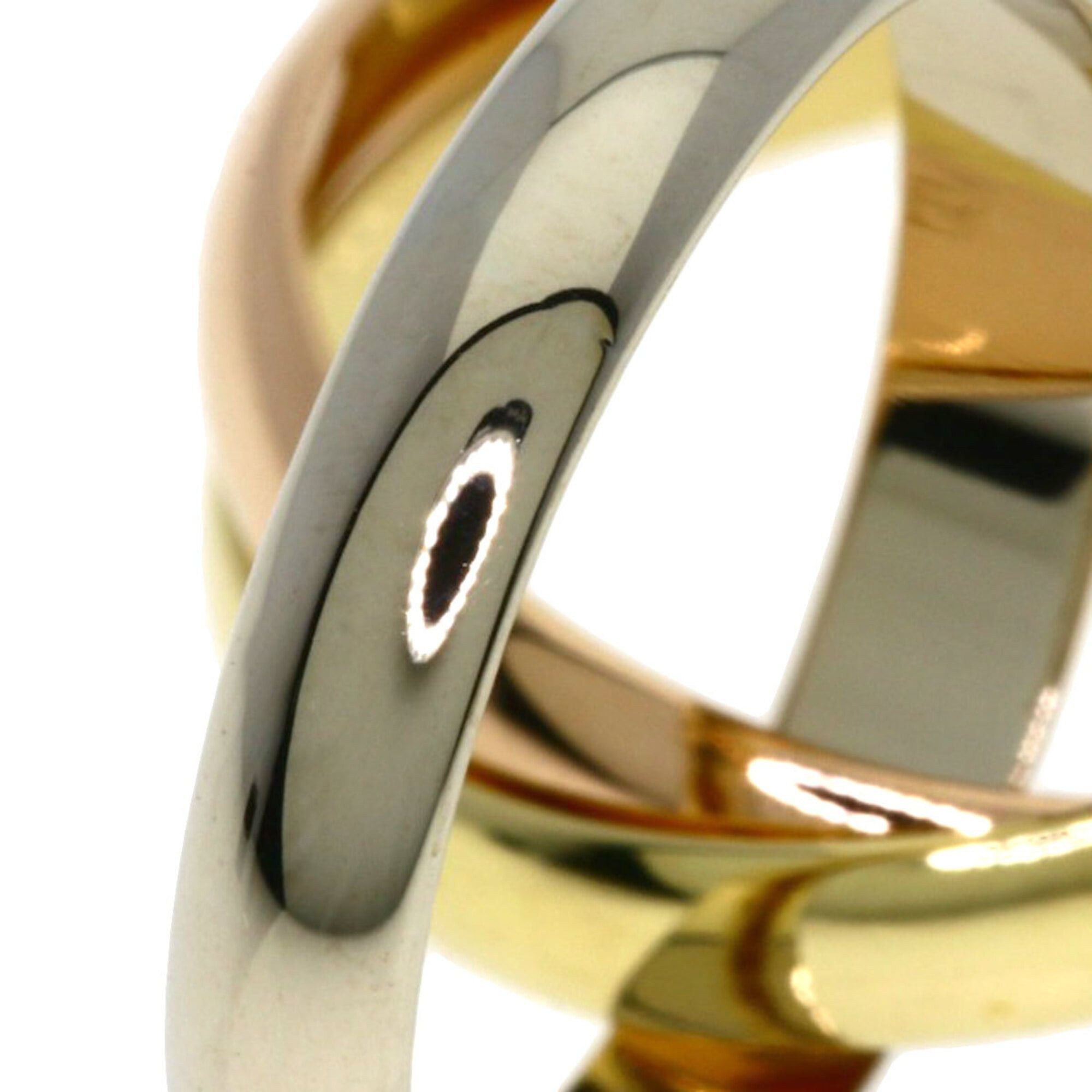 Cartier Cartier Trinity #51 Ring - 18K Yellow Gold/18K Pink White Gold Women's CARTIER Size ONE SIZE - 5 Thumbnail