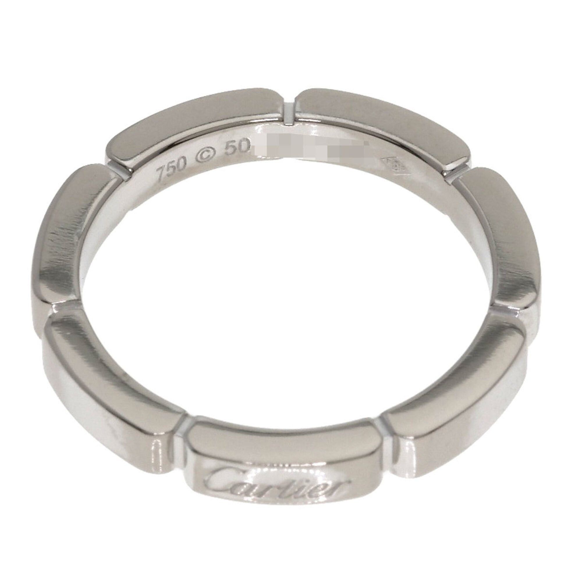 Cartier Cartier Maillon Panthère #50 Ring, 18K White Gold, Women's. Size ONE SIZE - 4 Thumbnail