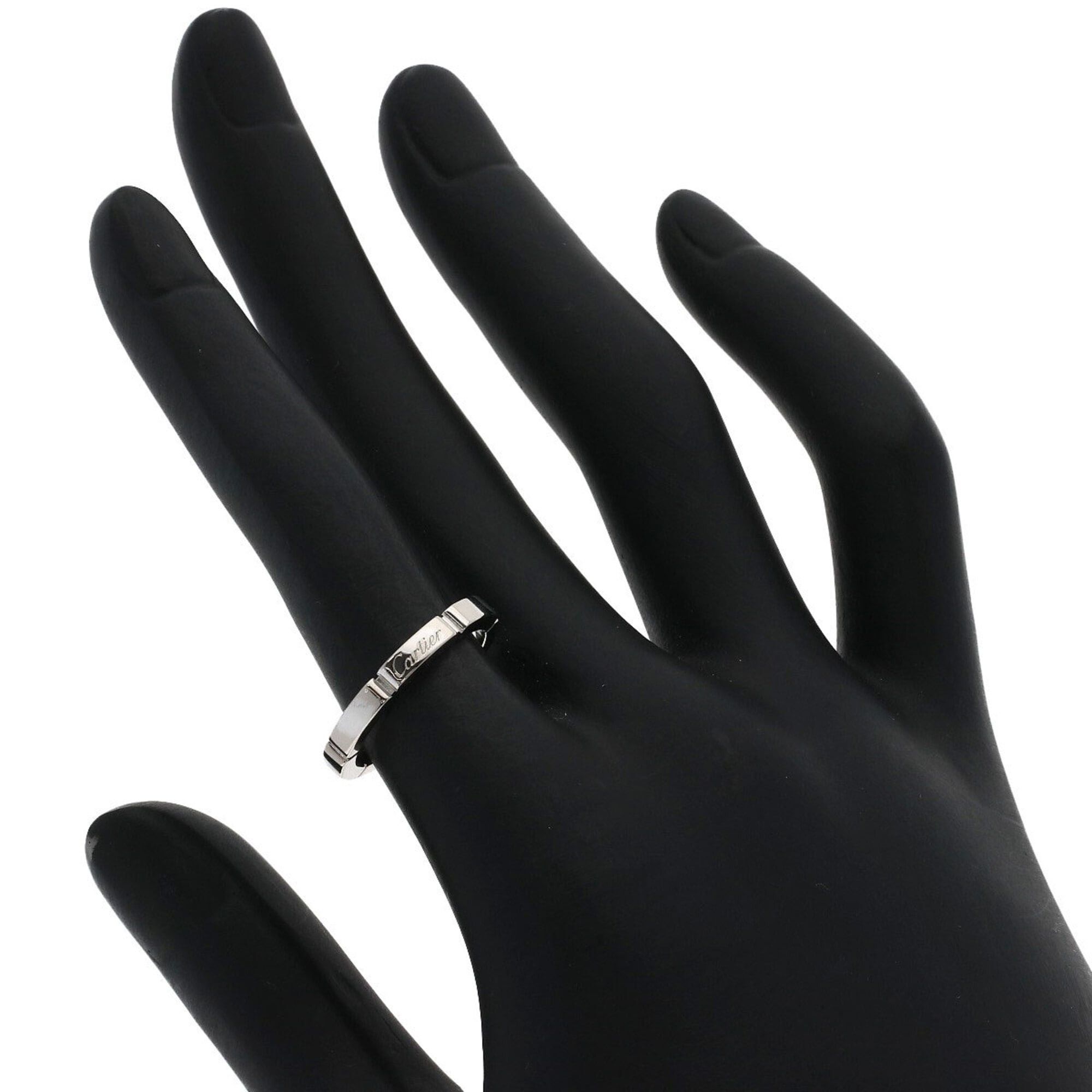 Cartier Cartier Maillon Panthère #50 Ring, 18K White Gold, Women's. Size ONE SIZE - 5 Thumbnail
