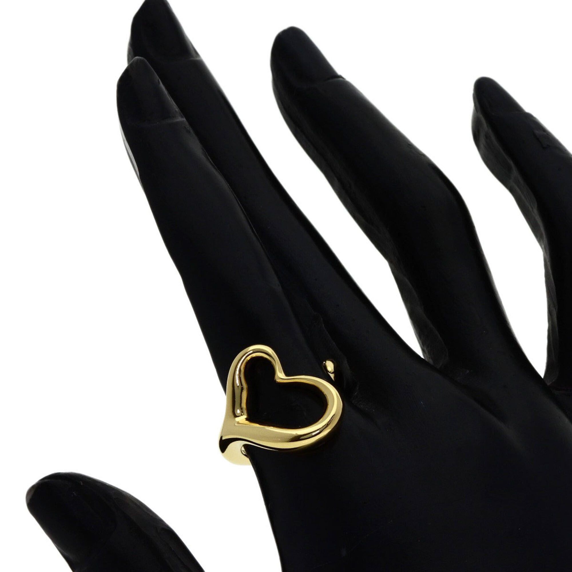 Tiffany & Co. Tiffany & Co. Open Heart Ring, 18K Yellow Gold, Women's. Size ONE SIZE - 6 Thumbnail