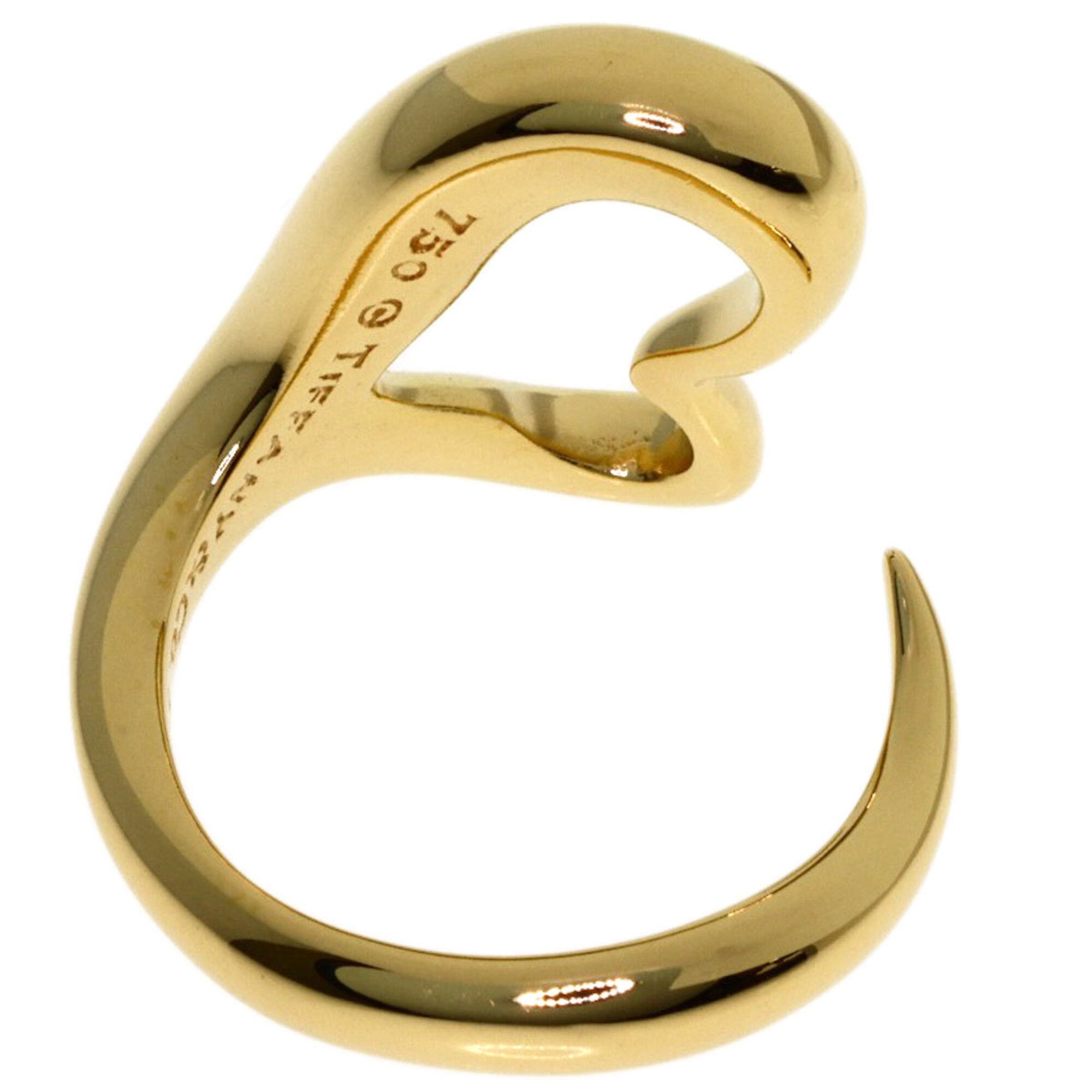 Tiffany & Co. Tiffany & Co. Open Heart Ring, 18K Yellow Gold, Women's. Size ONE SIZE - 4 Thumbnail