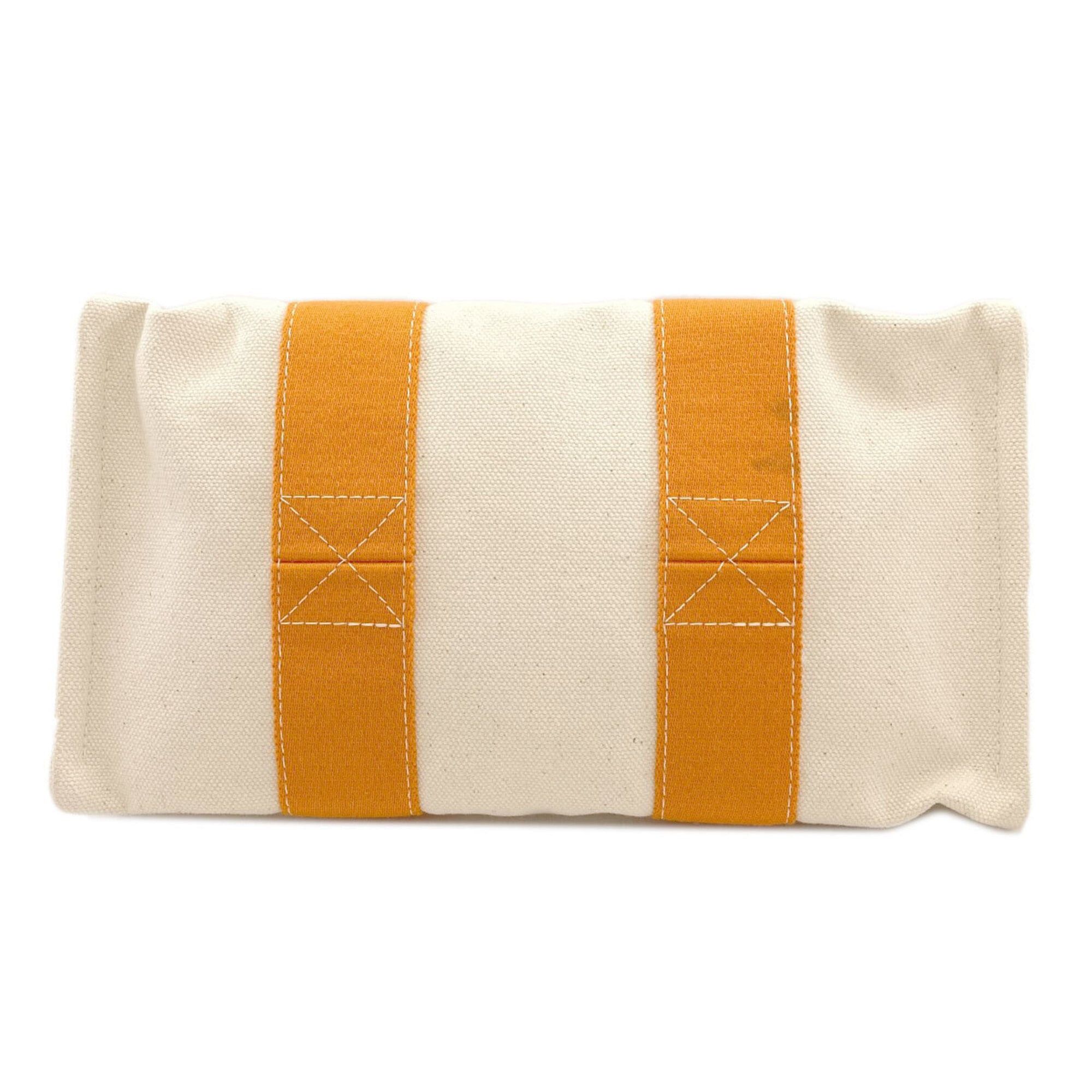Hermes Hermes Bora PM Silver Hardware Handbag Canvas Women's HERMES Size ONE SIZE - 4 Thumbnail