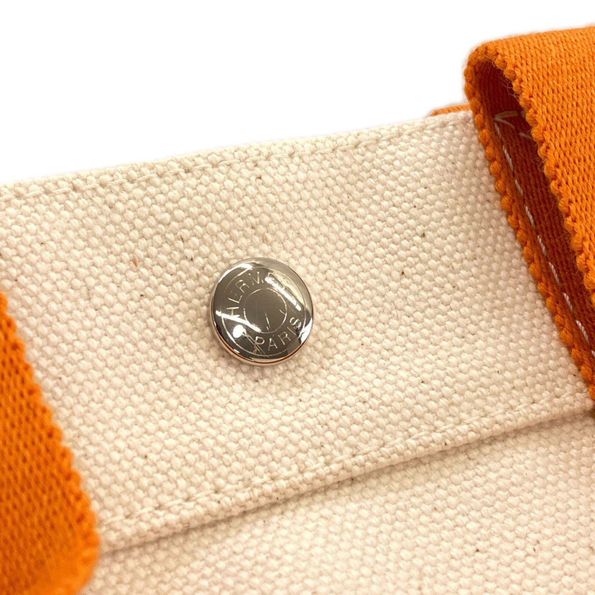 Hermes Hermes Bora PM Silver Hardware Handbag Canvas Women's HERMES Size ONE SIZE - 10 Thumbnail