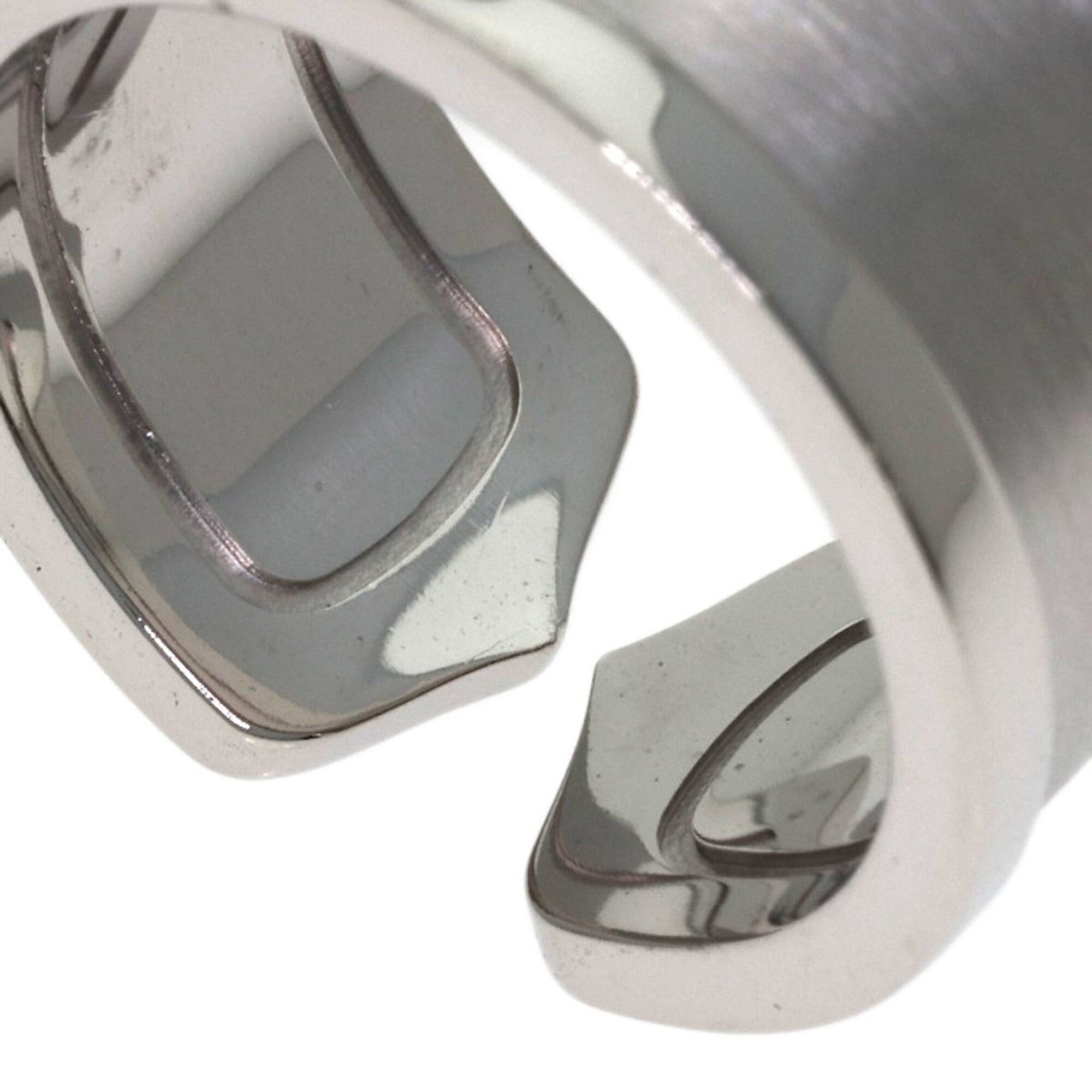 Cartier Cartier C2 Ring LM #53 Ring, 18K White Gold, Women's, CARTIER Size ONE SIZE - 8 Thumbnail