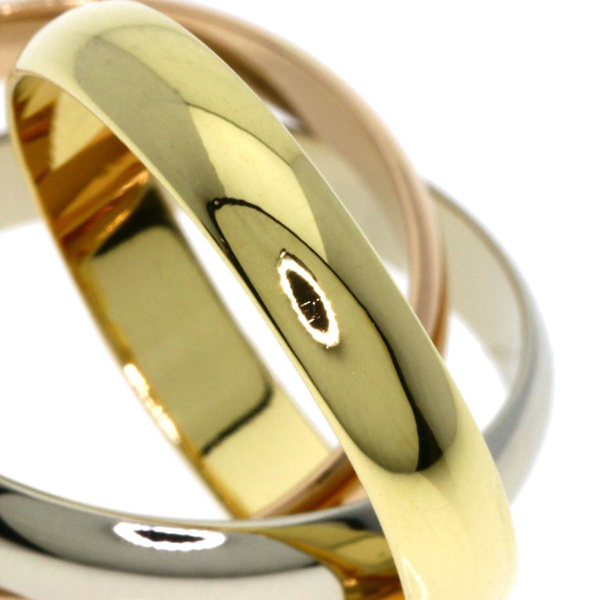 Cartier Cartier Trinity #51 Ring - 18K Yellow Gold/18K Pink White Gold Women's CARTIER Size ONE SIZE - 6 Thumbnail