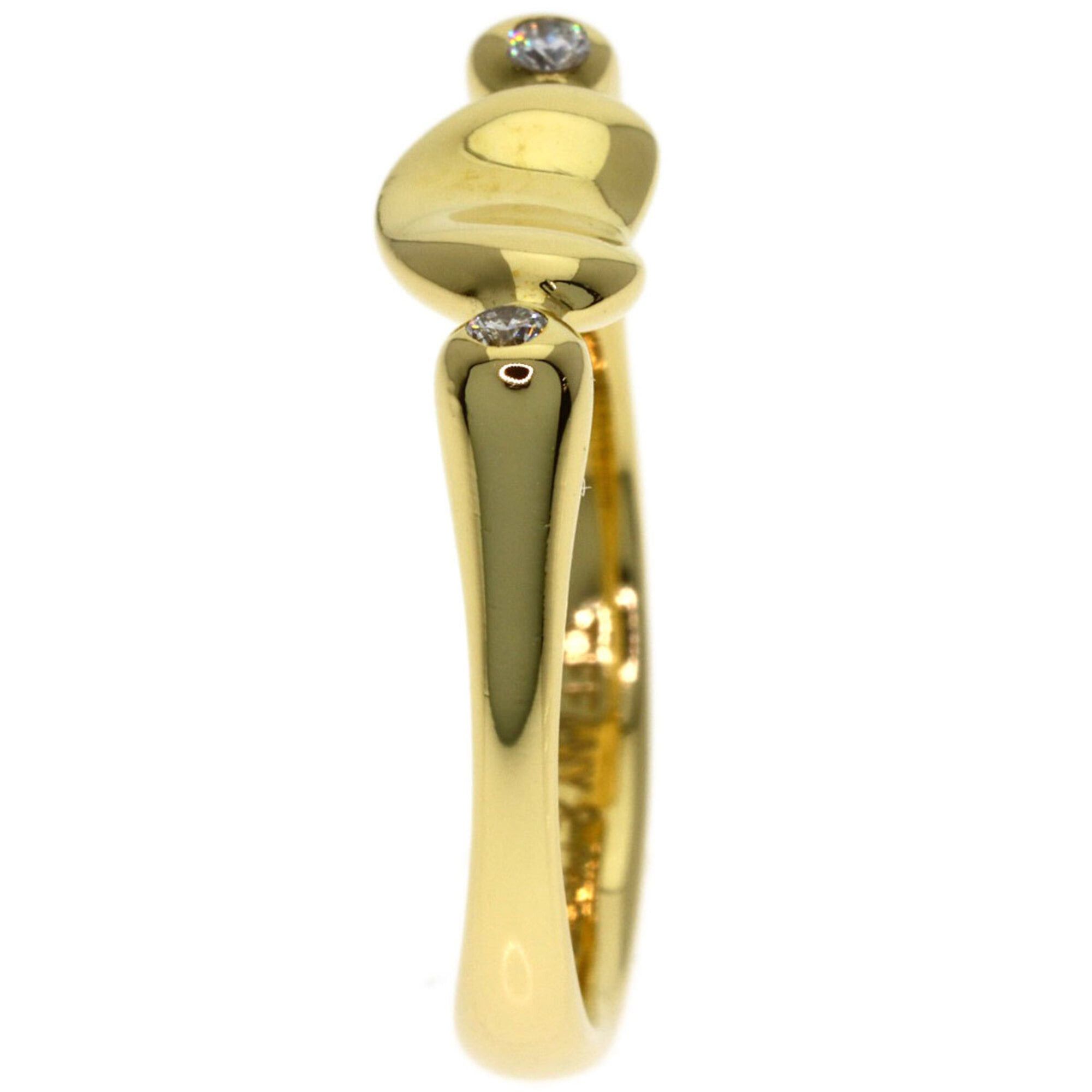 Tiffany & Co. Tiffany & Co. Bean 2-Piece Diamond Ring, 18K Yellow Gold, Women's. Size ONE SIZE - 3 Thumbnail
