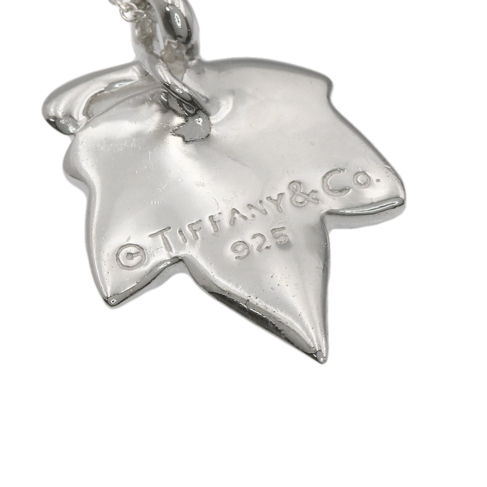 Tiffany & Co. Tiffany & Co. Leaf Motif Necklace, Silver, Women's. Size ONE SIZE - 5 Thumbnail