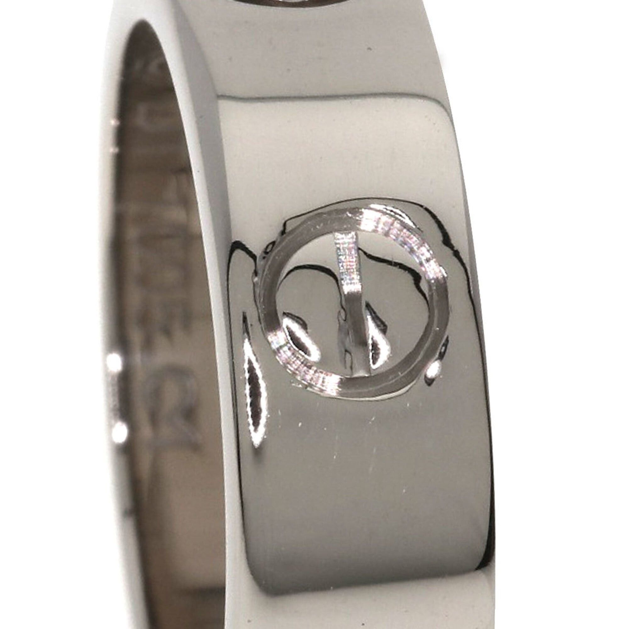 Cartier Cartier Love Ring #48, 18K White Gold, Women's Ring, CARTIER Size ONE SIZE - 7 Thumbnail