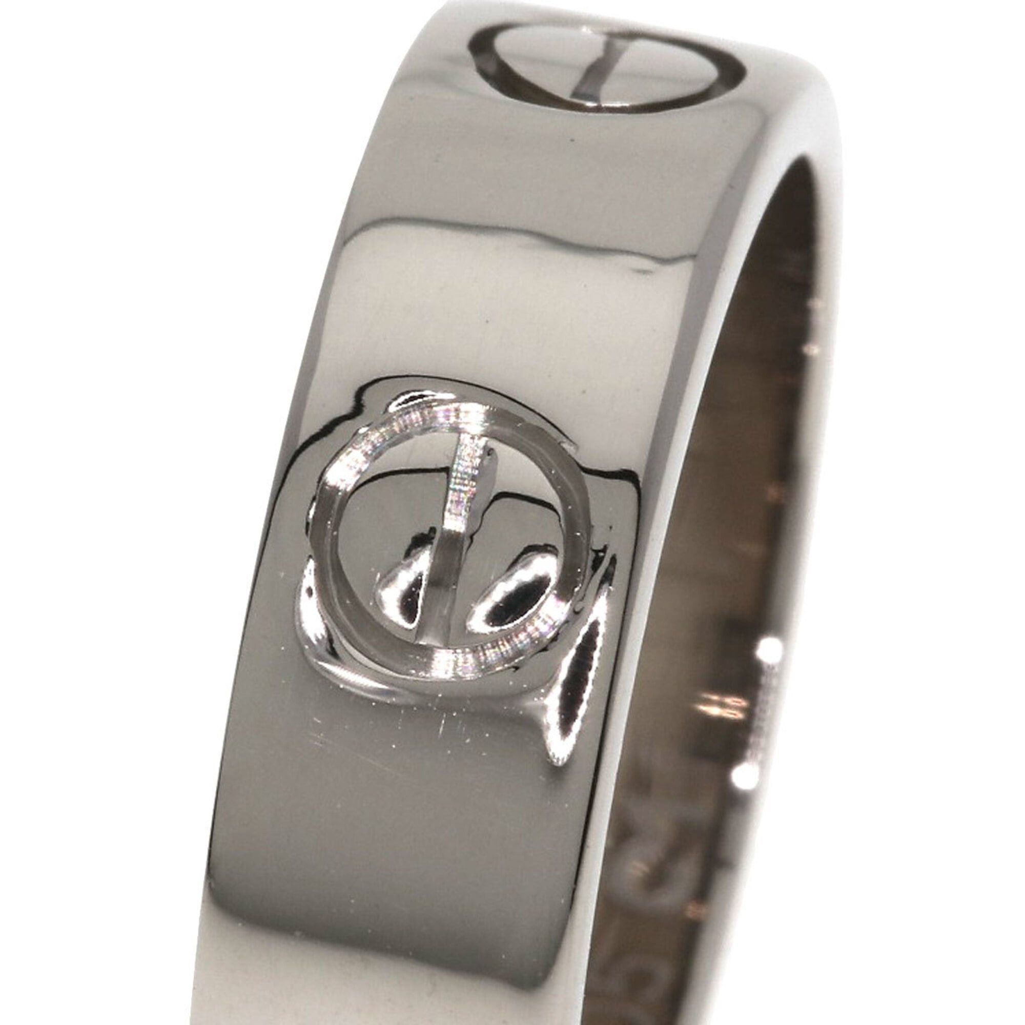 Cartier Cartier Love Ring #48, 18K White Gold, Women's Ring, CARTIER Size ONE SIZE - 6 Thumbnail