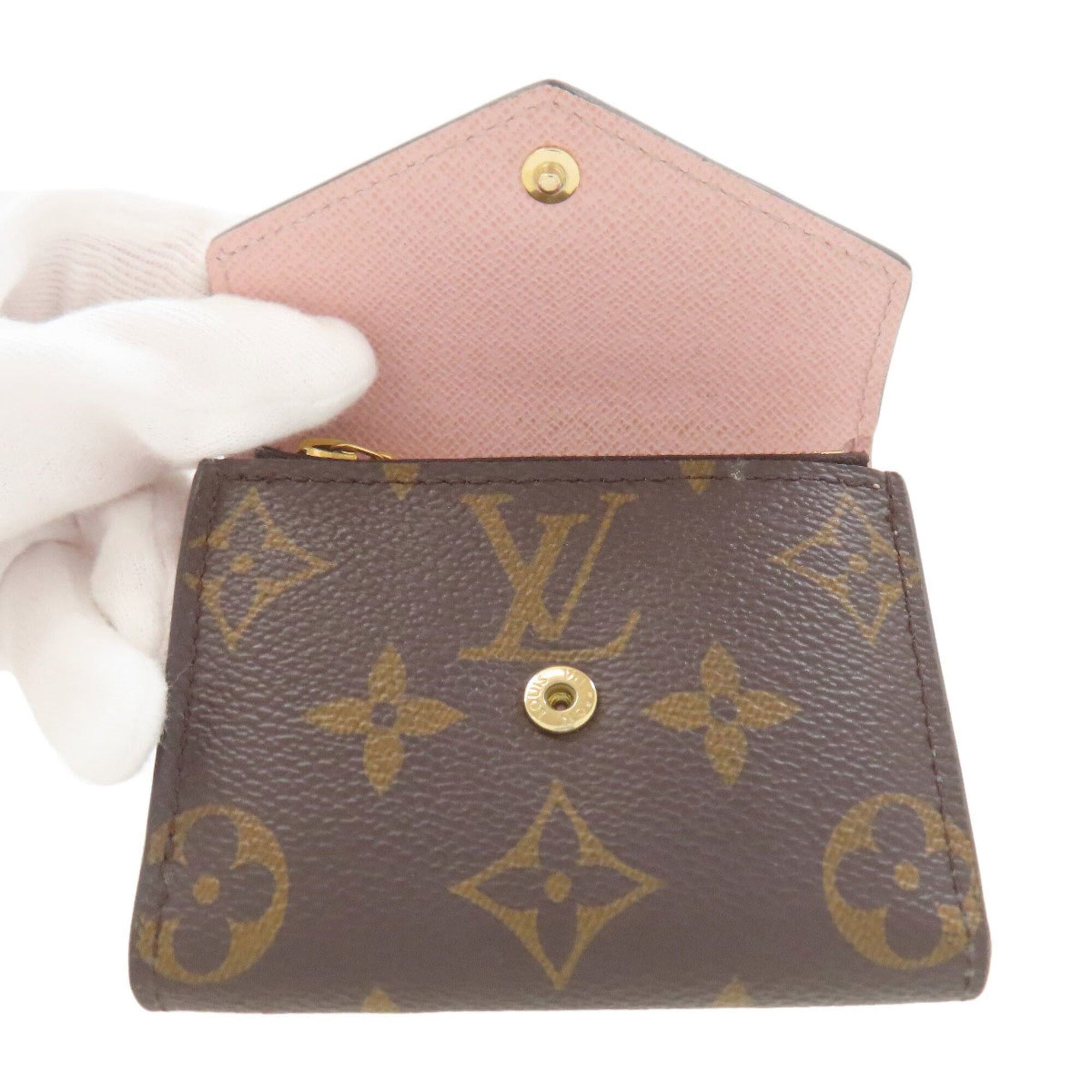Louis Vuitton Louis Vuitton M62933 Portefeuille Zoé Bi-fold Wallet, Monogram Canvas, Women's LOUIS VUITTON Size ONE SIZE - 4 Thumbnail