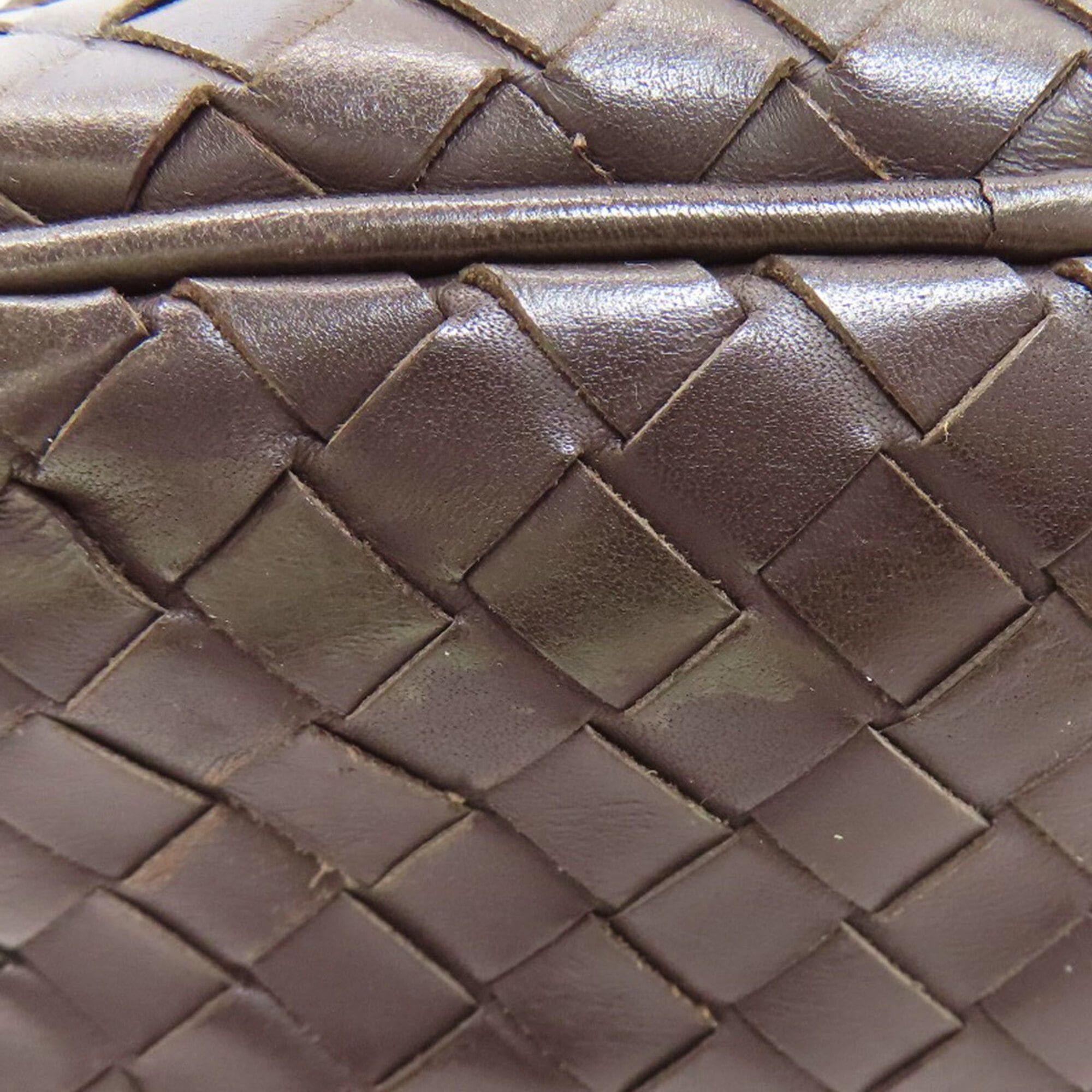Bottega Veneta Bottega Veneta Intrecciato Shoulder Bag Leather Women's BOTTEGA VENETA Size ONE SIZE - 21 Thumbnail