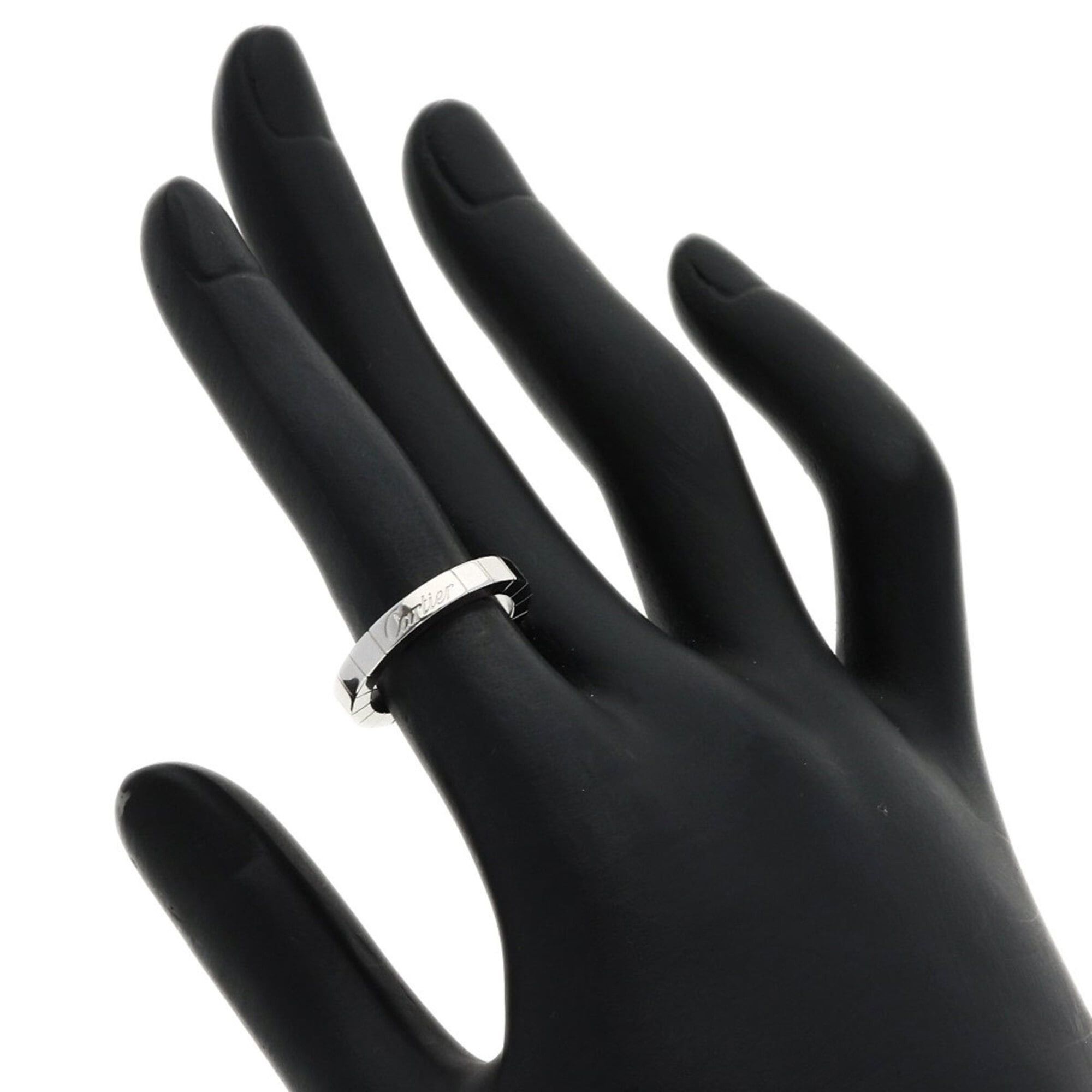 Cartier Cartier Lanieres #49 Ring, 18K White Gold, Women's. Size ONE SIZE - 5 Thumbnail